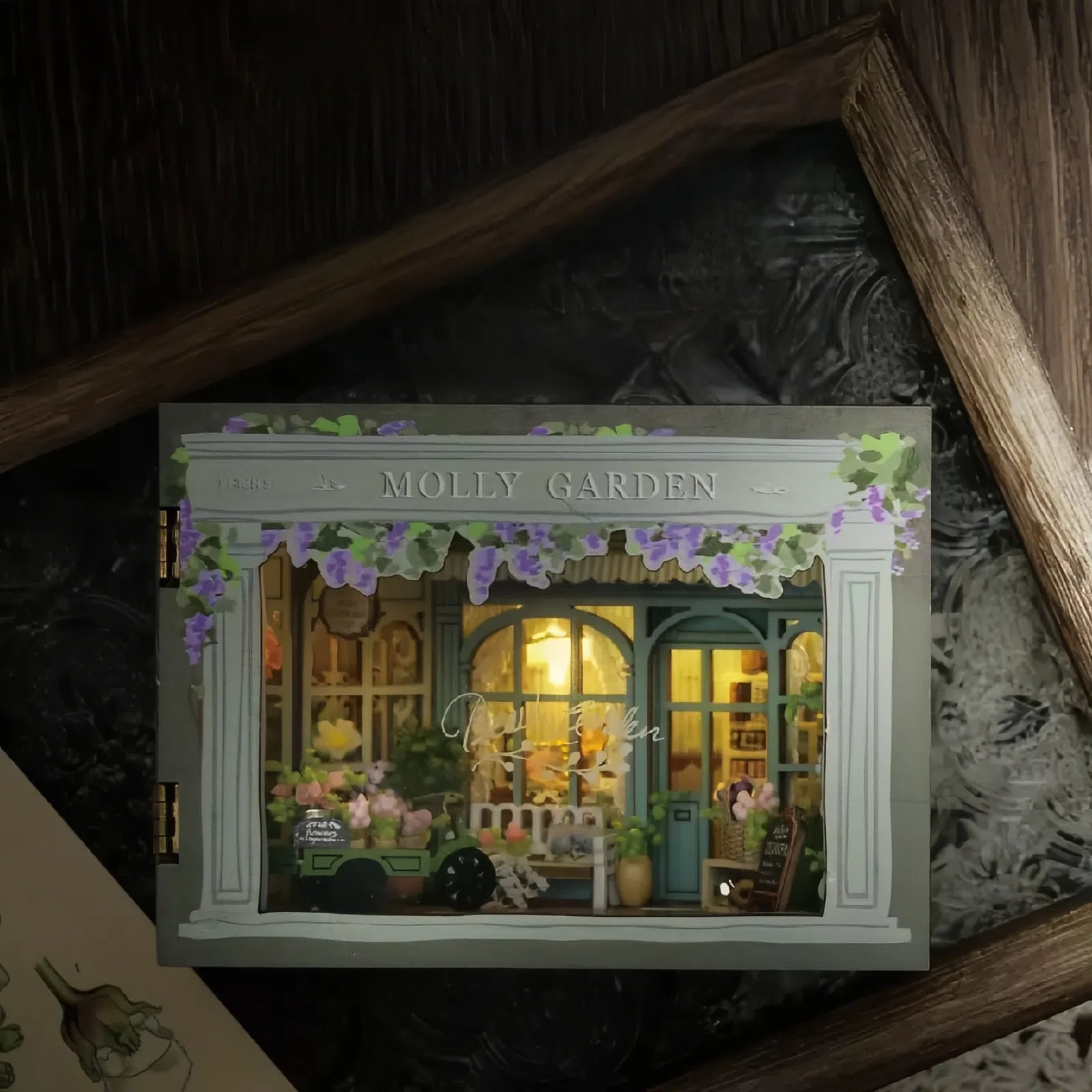 Funpuz Bagel Time DIY Miniature House