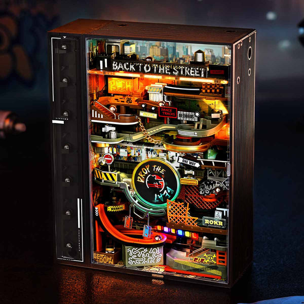 Funpuz Hip-Hop Street Marble Run Mechanical 3D Puzzle