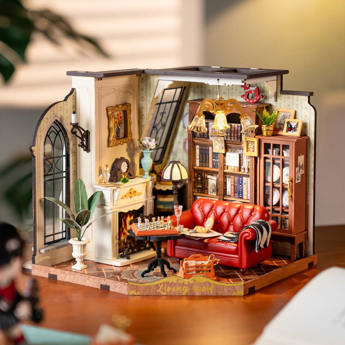 Funpuz DIY Miniature House - Catherine's Living Room