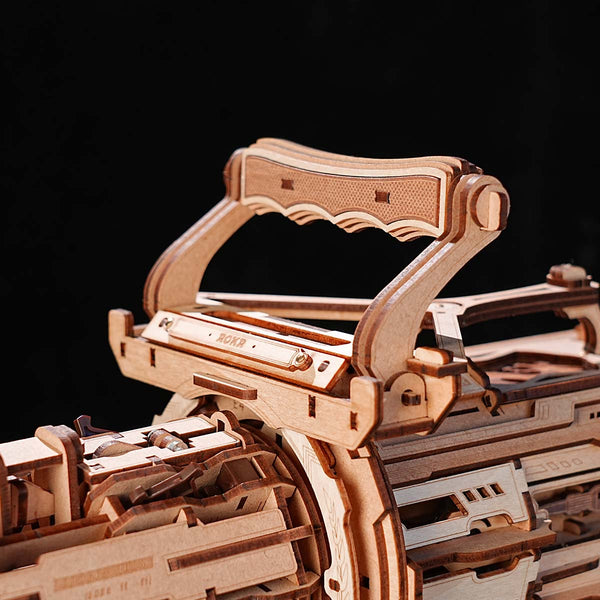 Funpuz Rotating-Barrel Machine Toy Gun 3D Wooden Puzzle