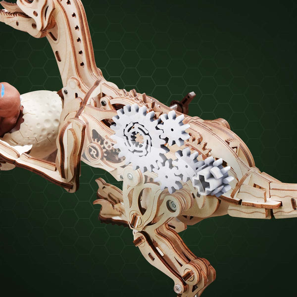 Funpuz Velociraptor Mechanical 3D Wooden Puzzle