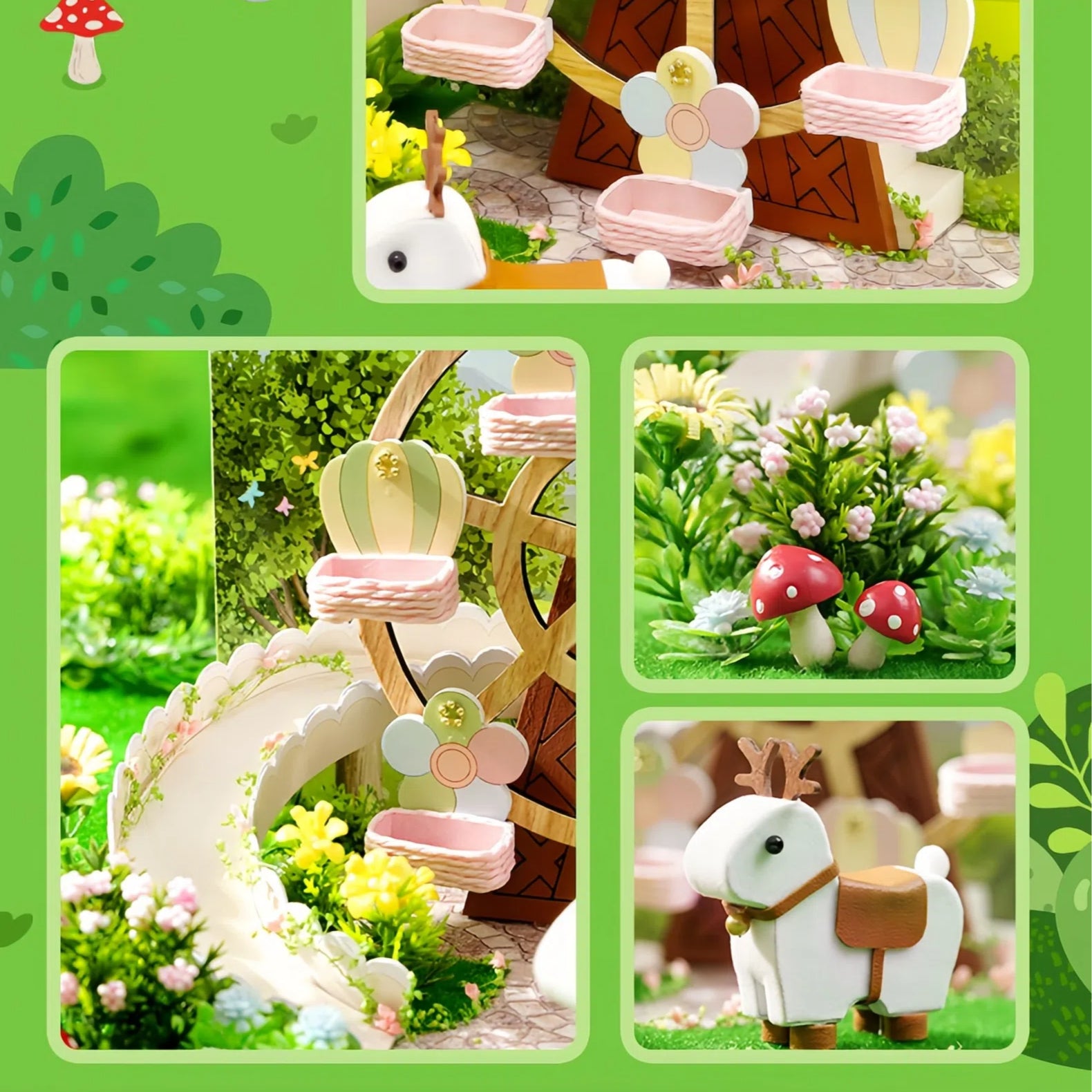 Funpuz Super Creator Miniature House - Dream Ferris Wheel