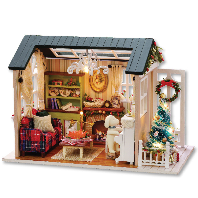 Funpuz Holiday Time DIY Miniature House
