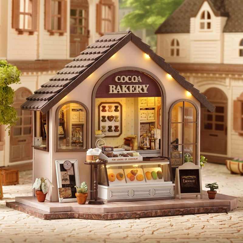 Funpuz Yoo Bakery DIY Miniature House