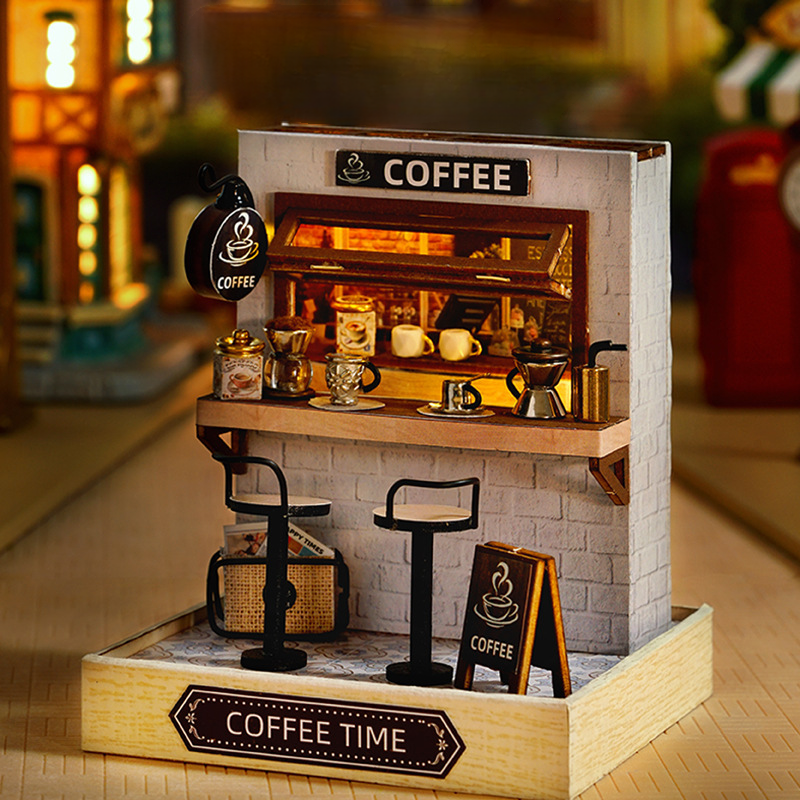 美品✨ファイバーハウス✨TOY SHOP✨ Amazon.com: Flever Dollhouse Miniature DIY House Kit Creative Room