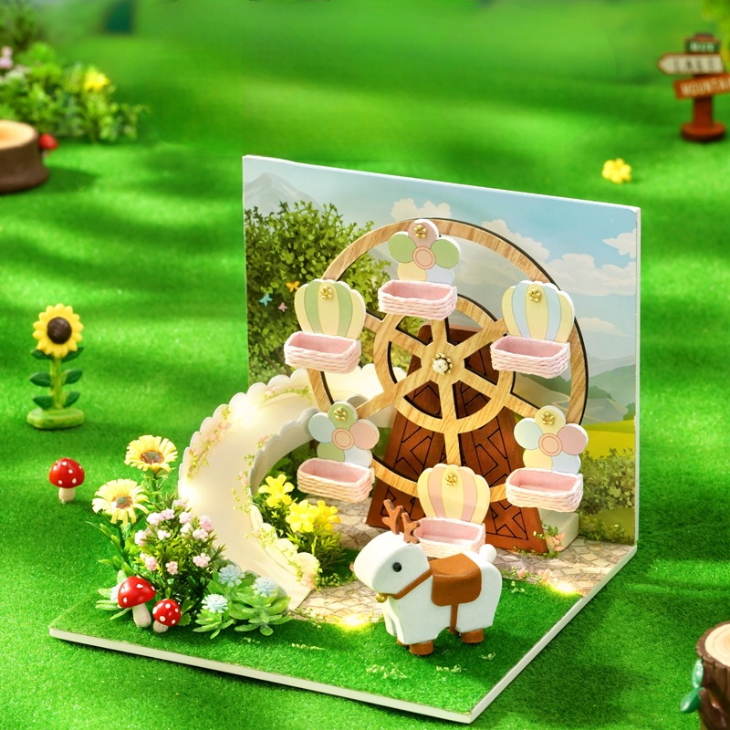 Funpuz Super Creator Miniature House - Dream Ferris Wheel