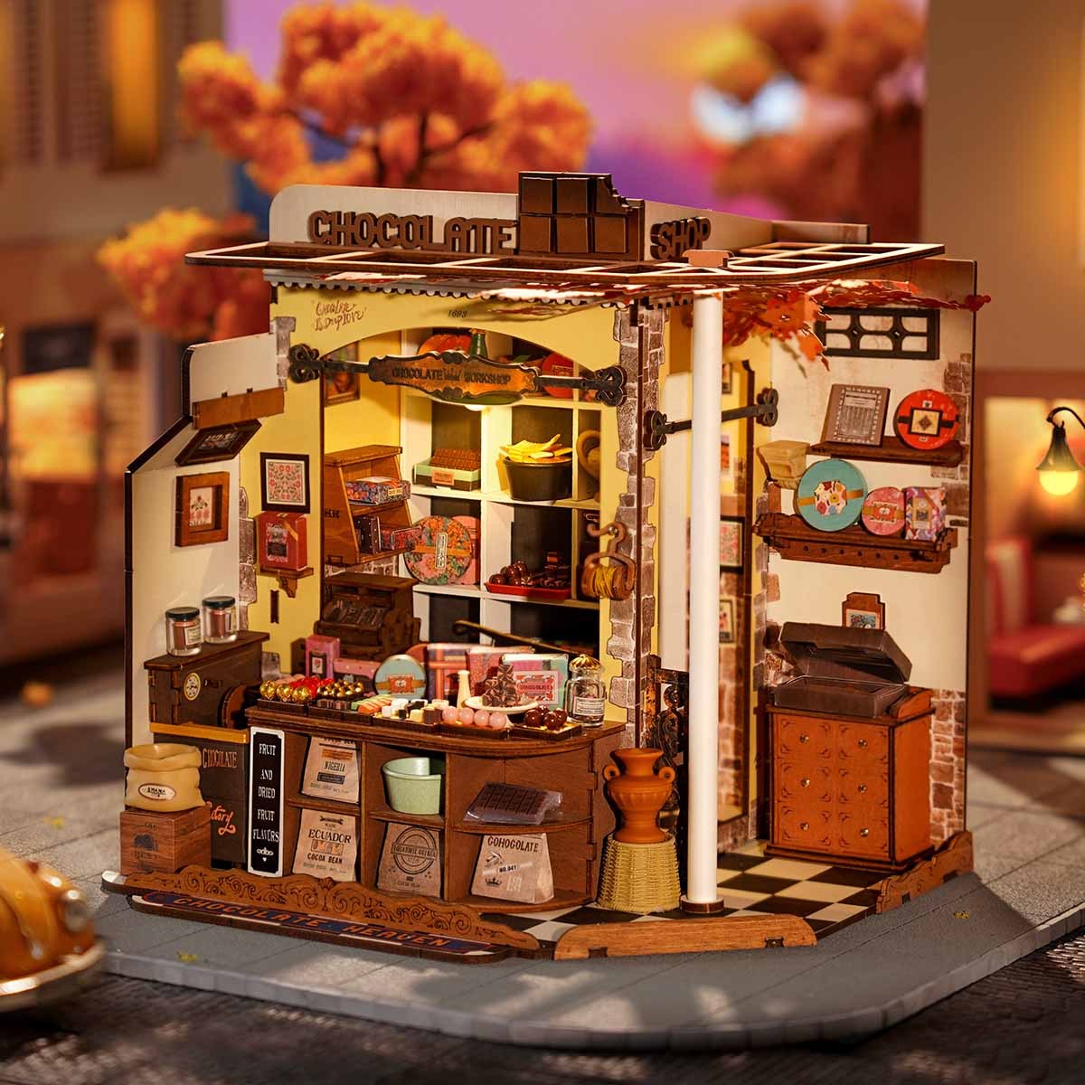 Funpuz DIY Miniature House - Henry's Chocolate