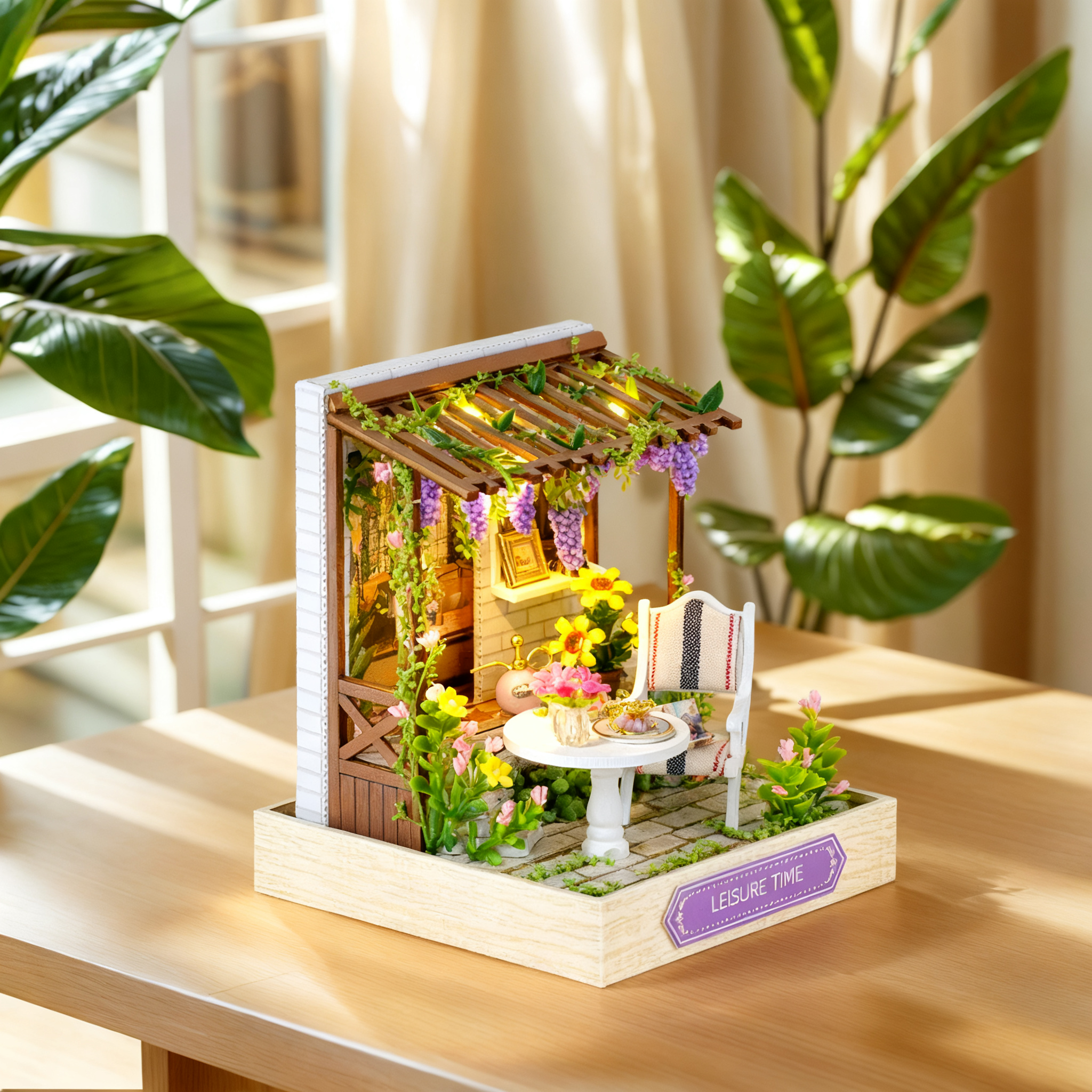 Funpuz Afternoon Tea Encounter DIY Miniature House