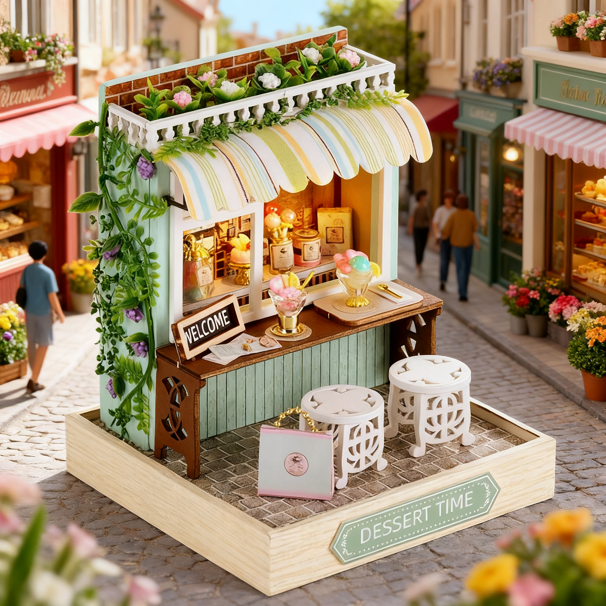 Funpuz dessert time DIY Miniature House