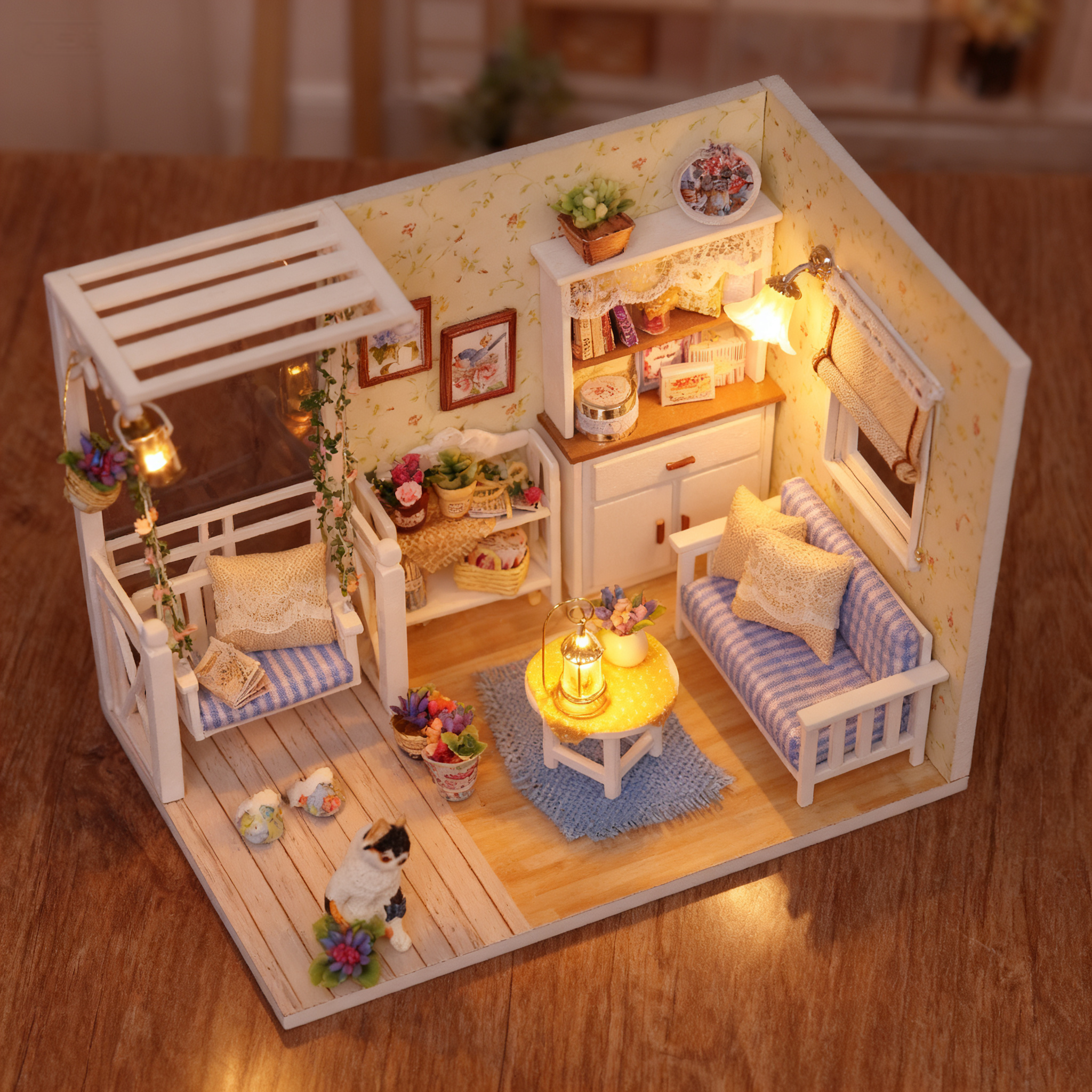Funpuz Kitten Diary DIY Miniature House