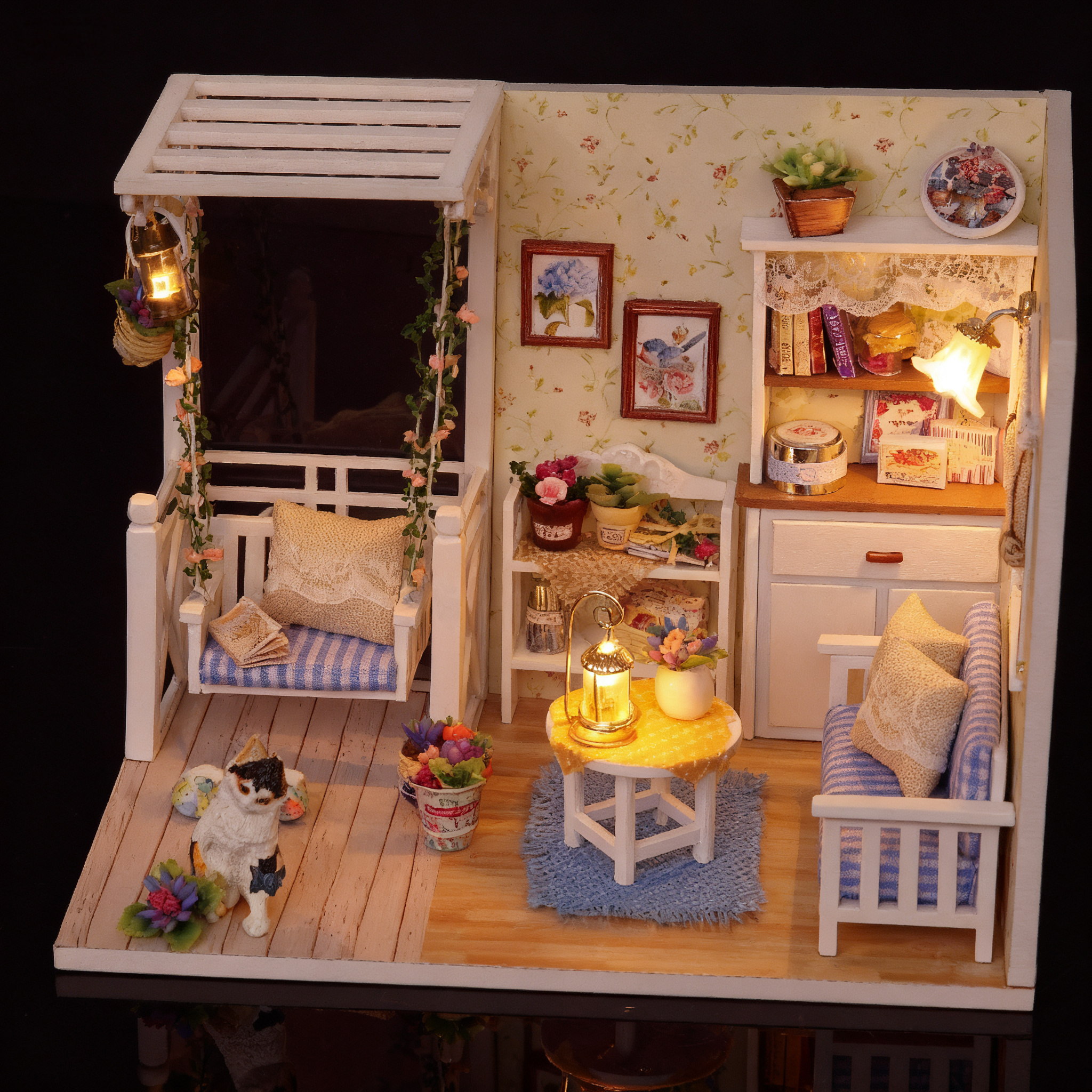 Funpuz Kitten Diary DIY Miniature House