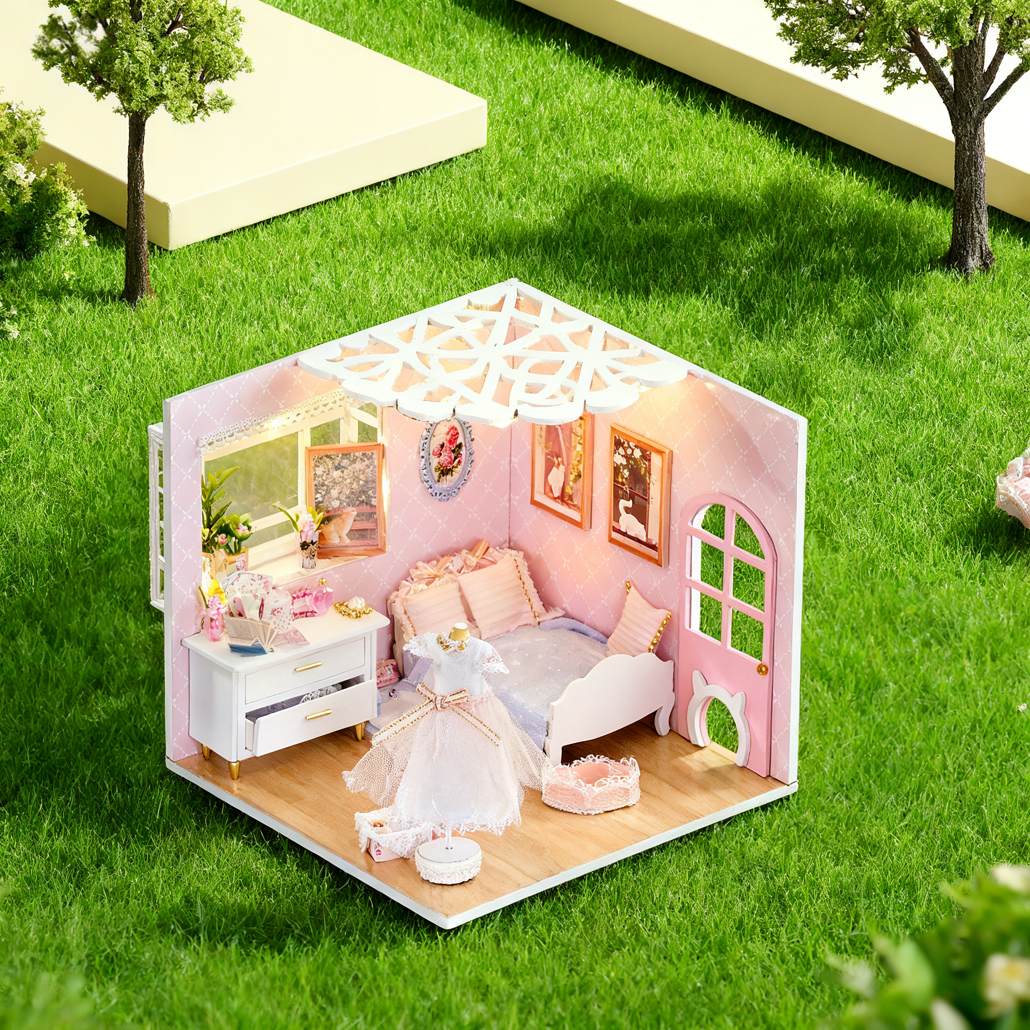 Funpuz Super Creator Miniature House - Enjoy life