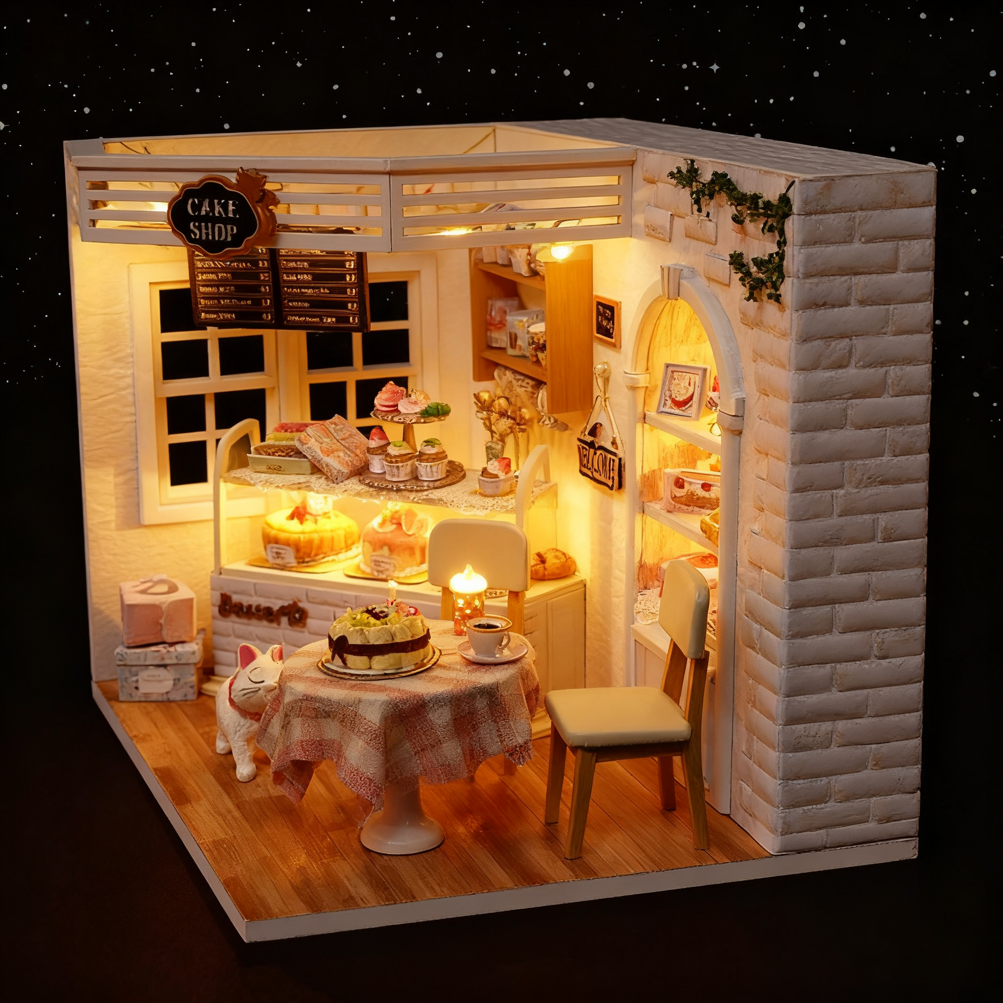 Funpuz Cake Diary DIY Miniature House
