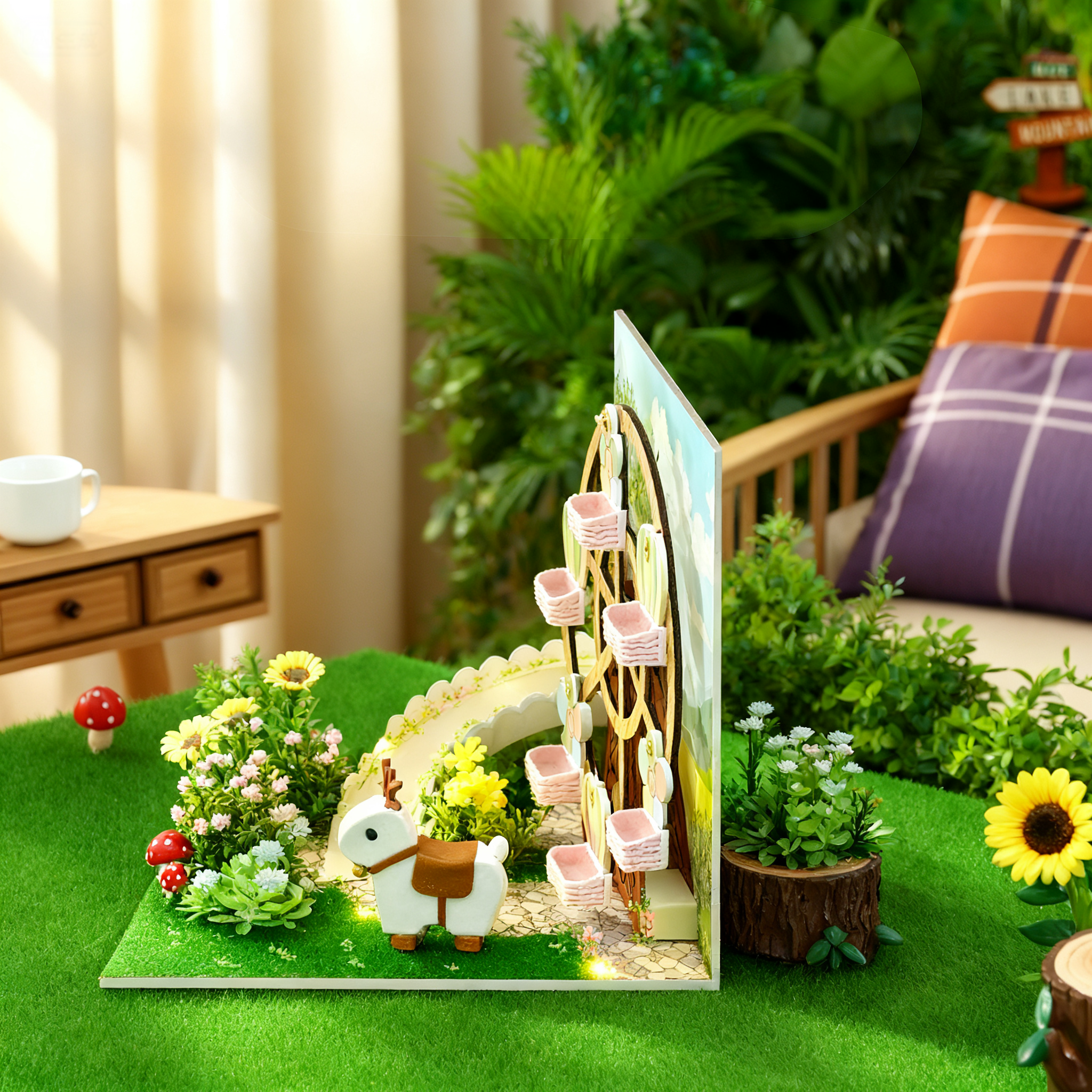 Funpuz Super Creator Miniature House - Dream Ferris Wheel