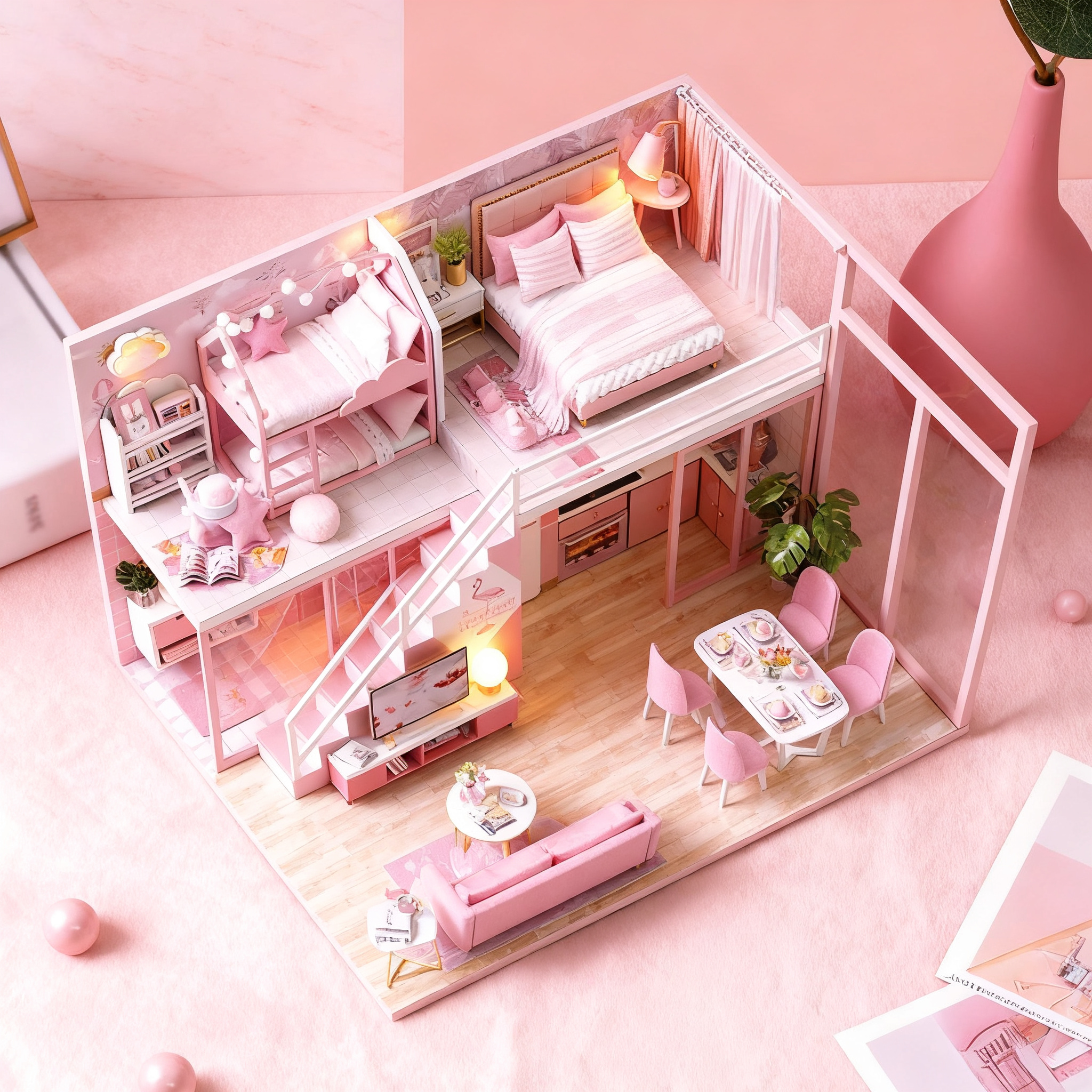 Funpuz Discover Little Moments of Joy DIY Miniature House