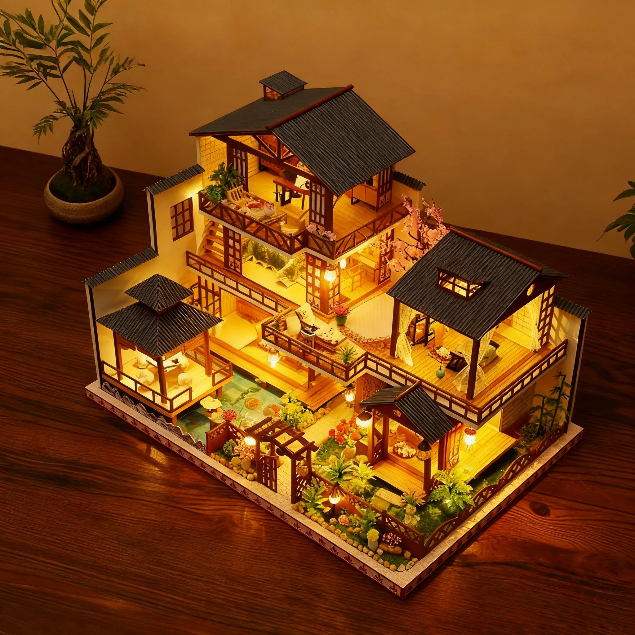 Funpuz Forest Garden DIY Miniature House