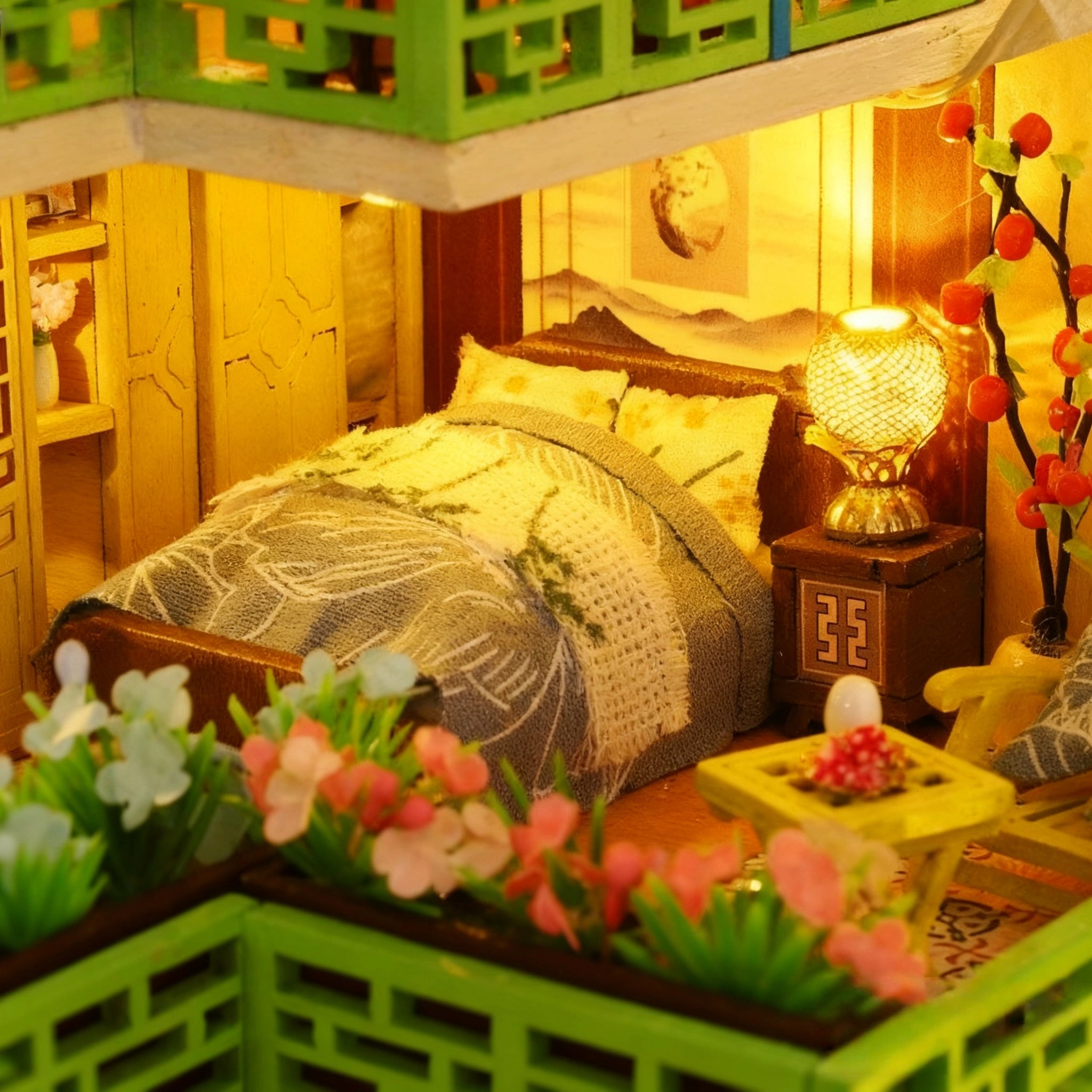 Funpuz The Mountain Retreat at Fuchun DIY Miniature House