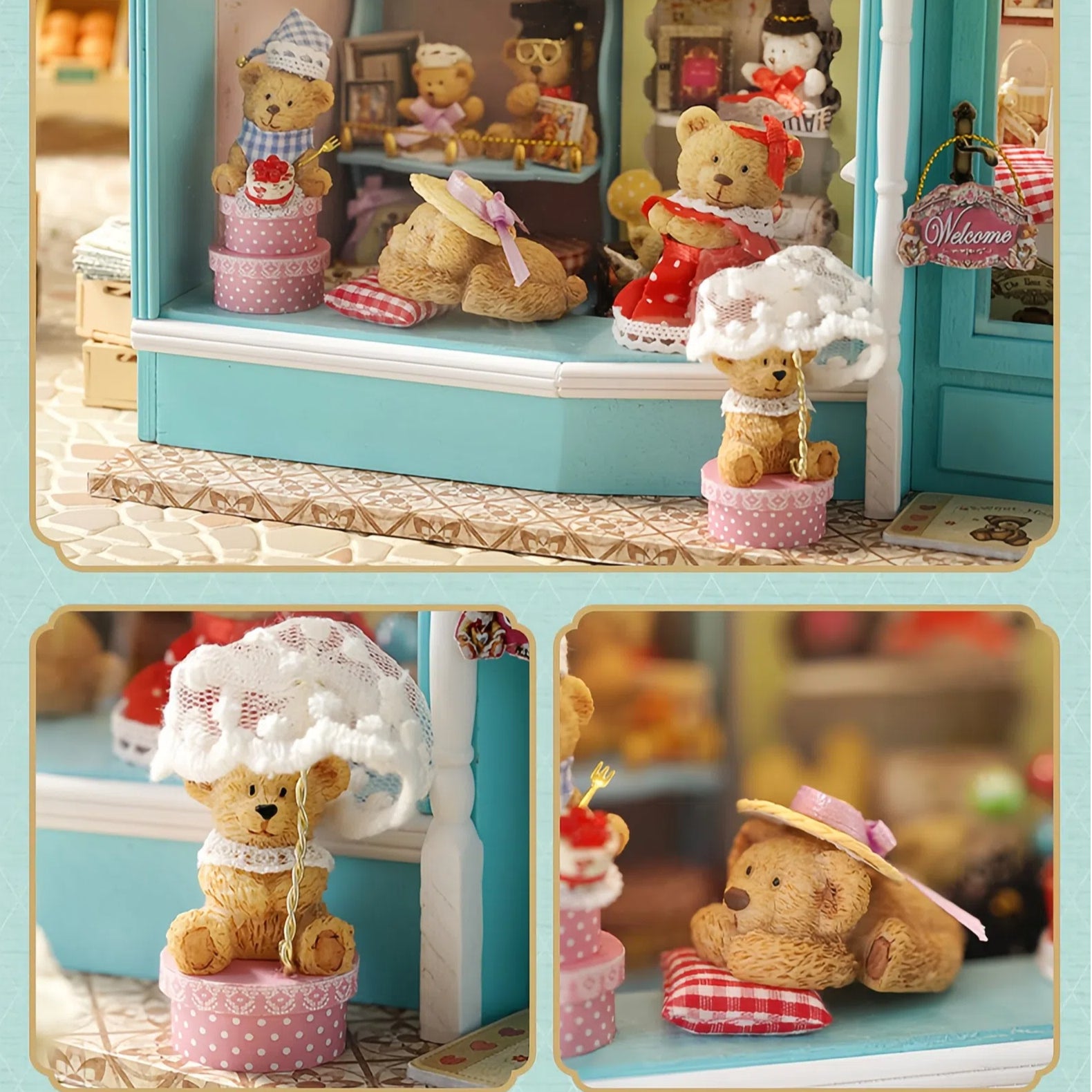 Funpuz The Little Bear's Fairy Tale DIY Miniature House