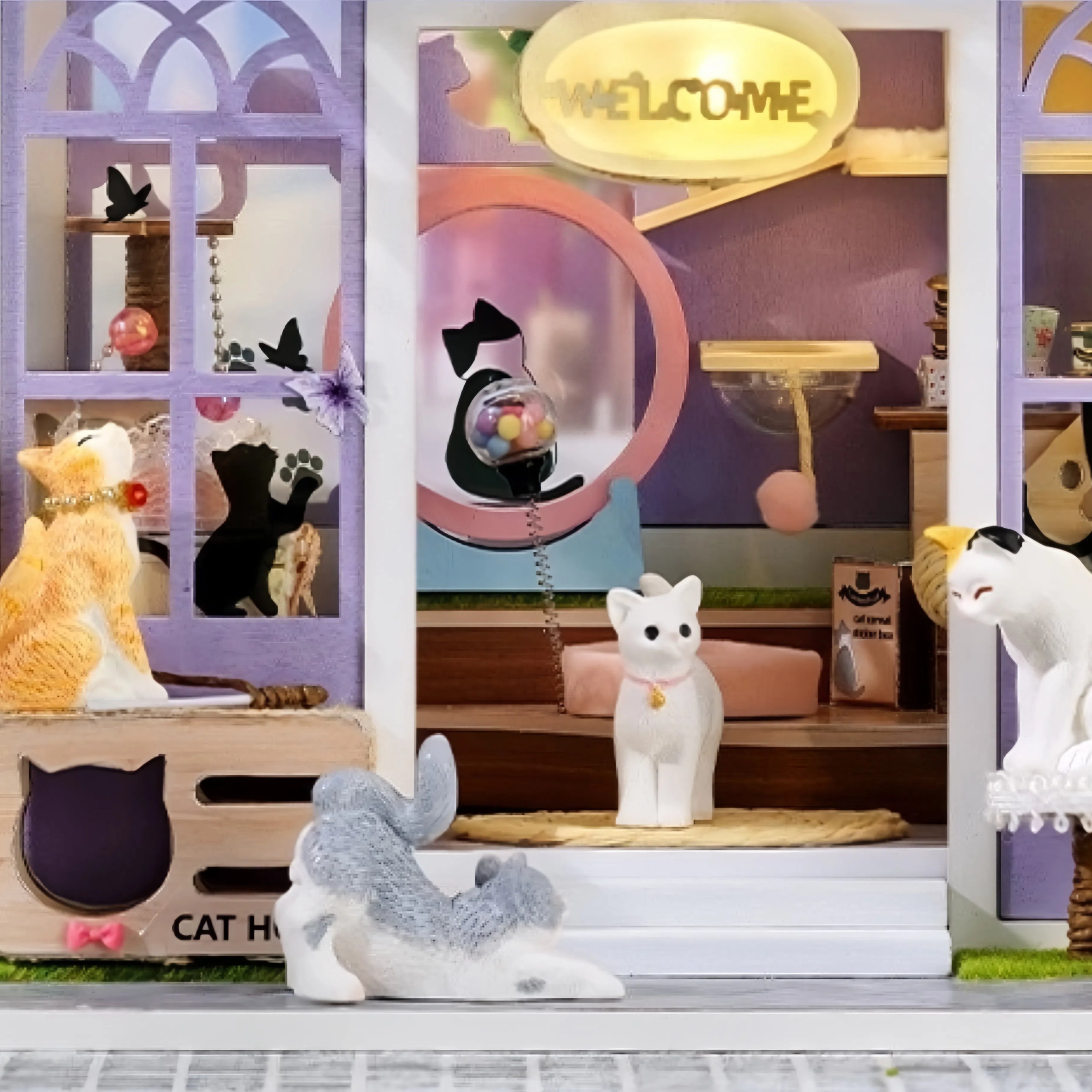Funpuz Kitty Paradise DIY Miniature House