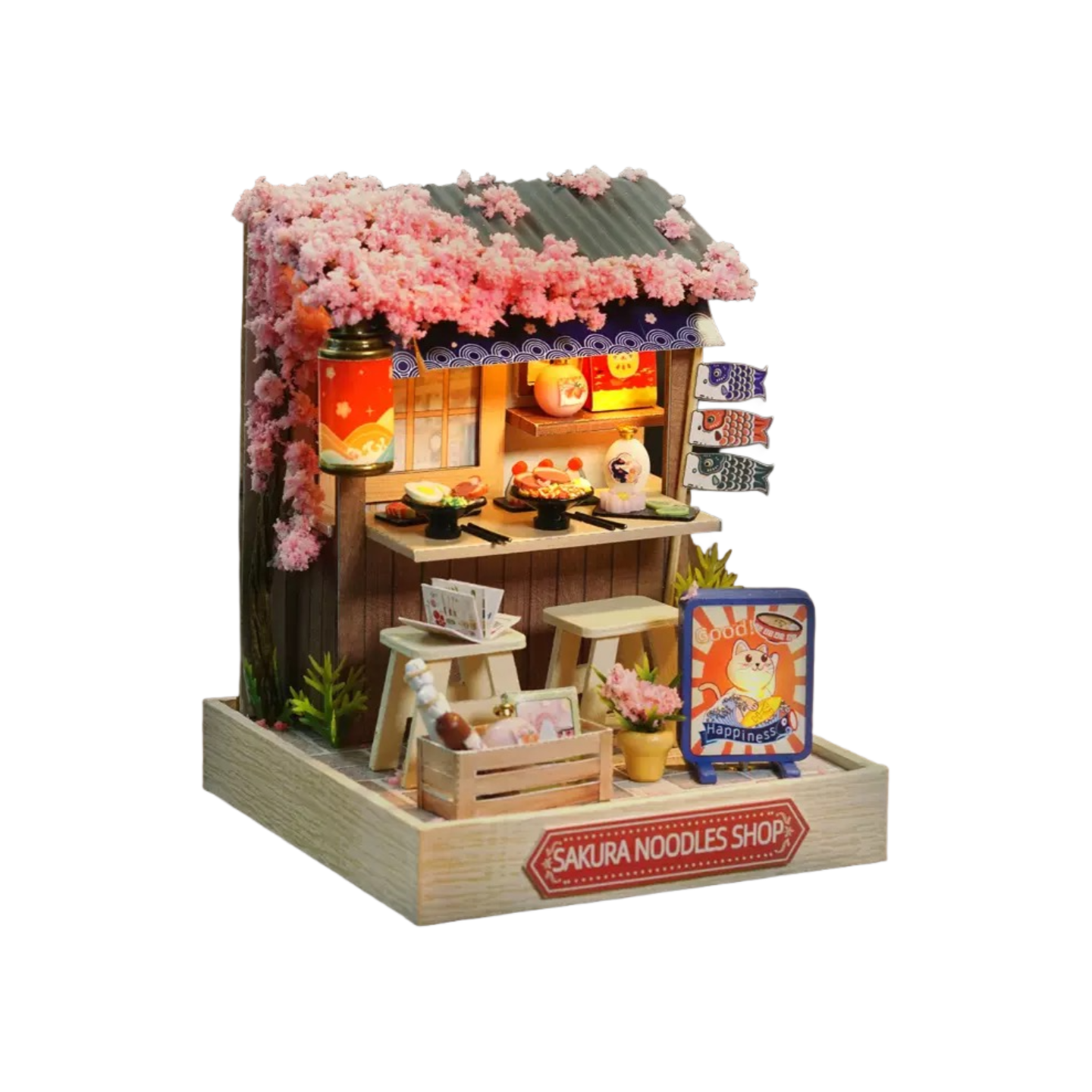 Funpuz Super Creator Miniature House - Sakura Noodle Shop