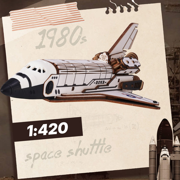 Funpuz Space Shuttle 3D Wooden Puzzle