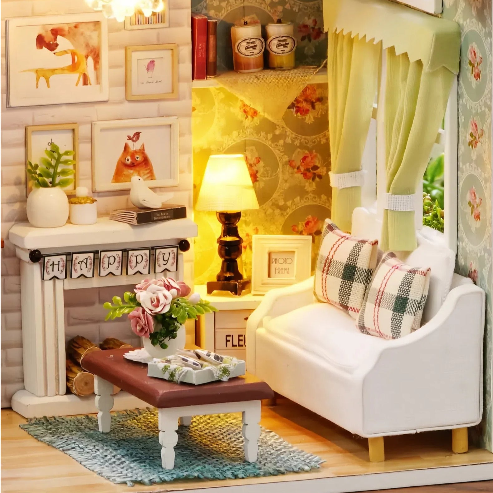 Funpuz The Good Old Days DIY Miniature House -