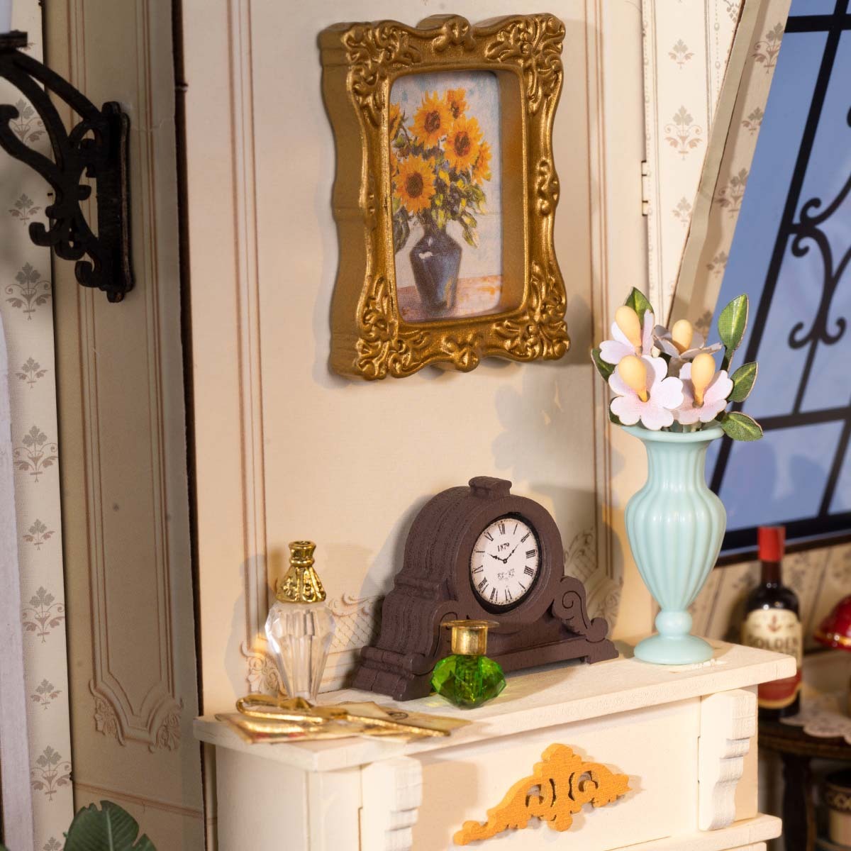 Funpuz DIY Miniature House - Catherine's Living Room