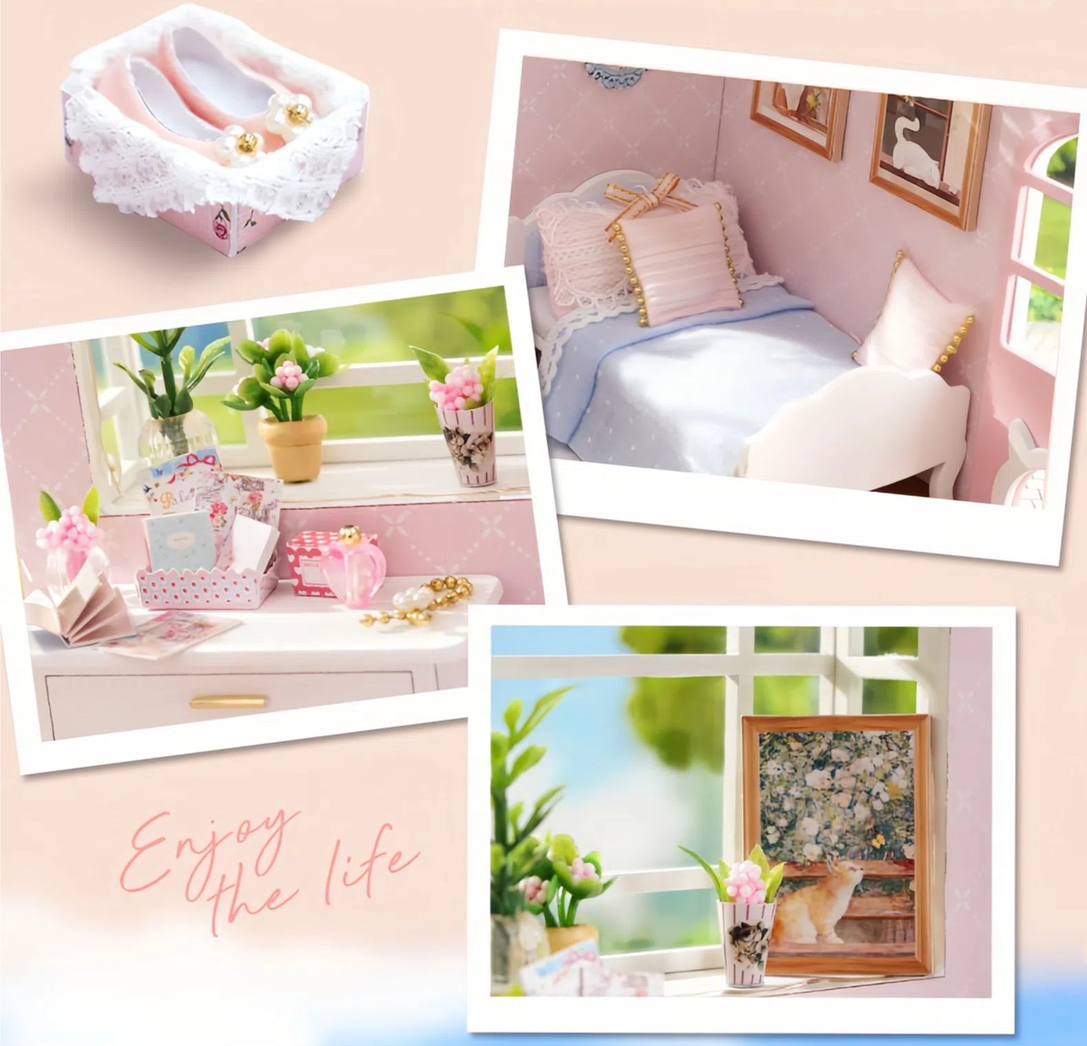 Funpuz Super Creator Miniature House - Enjoy life