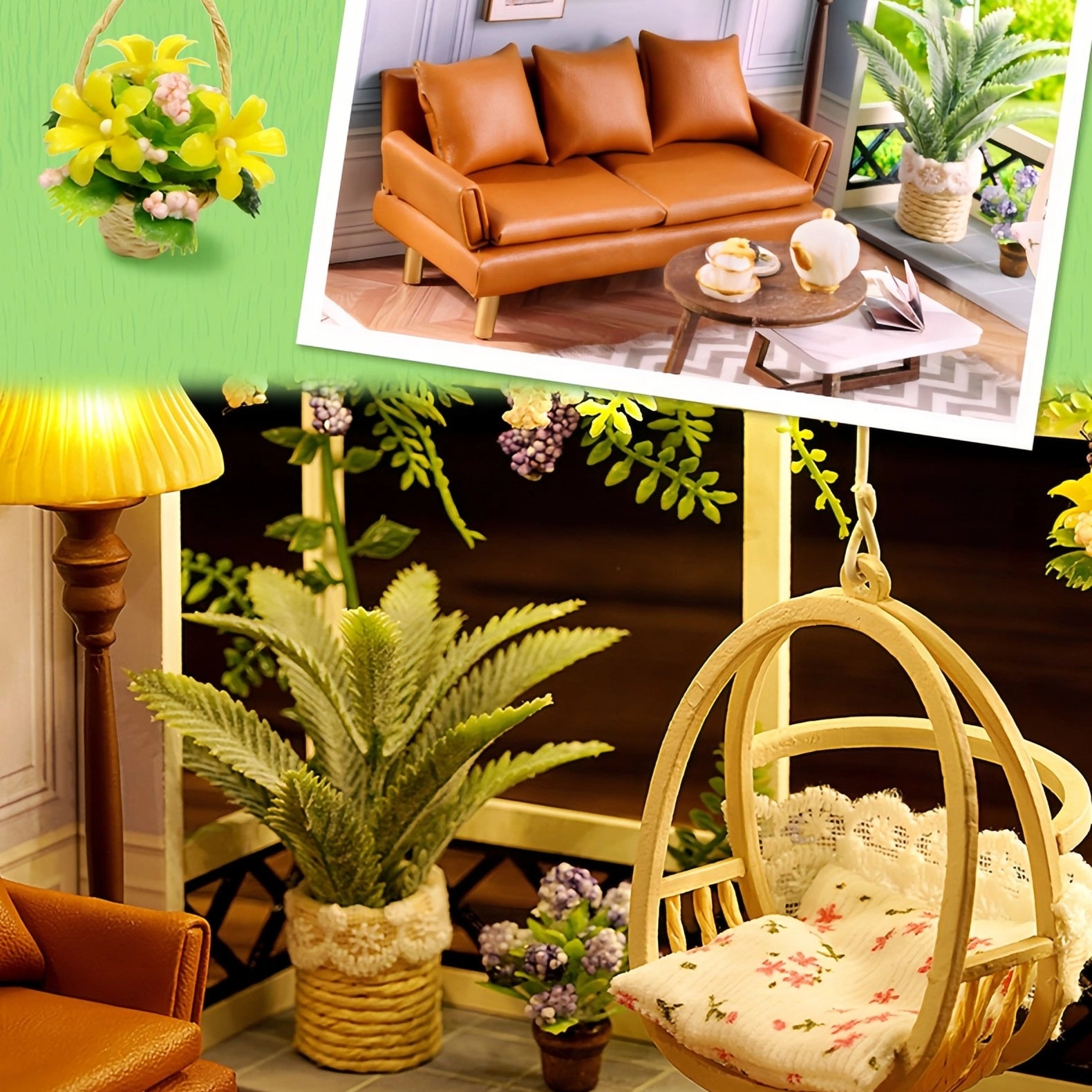 Funpuz Super Creator Miniature House - Warm Moments