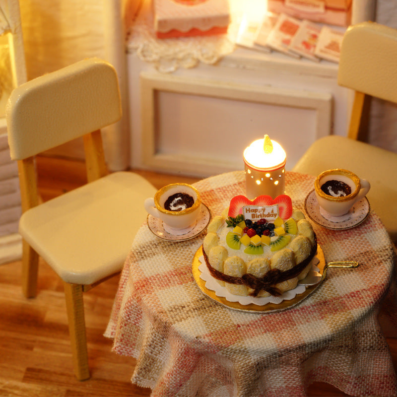 Funpuz Cake Diary DIY Miniature House