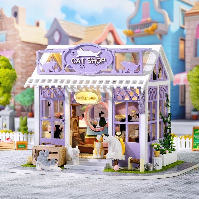 Funpuz Kitty Paradise DIY Miniature House