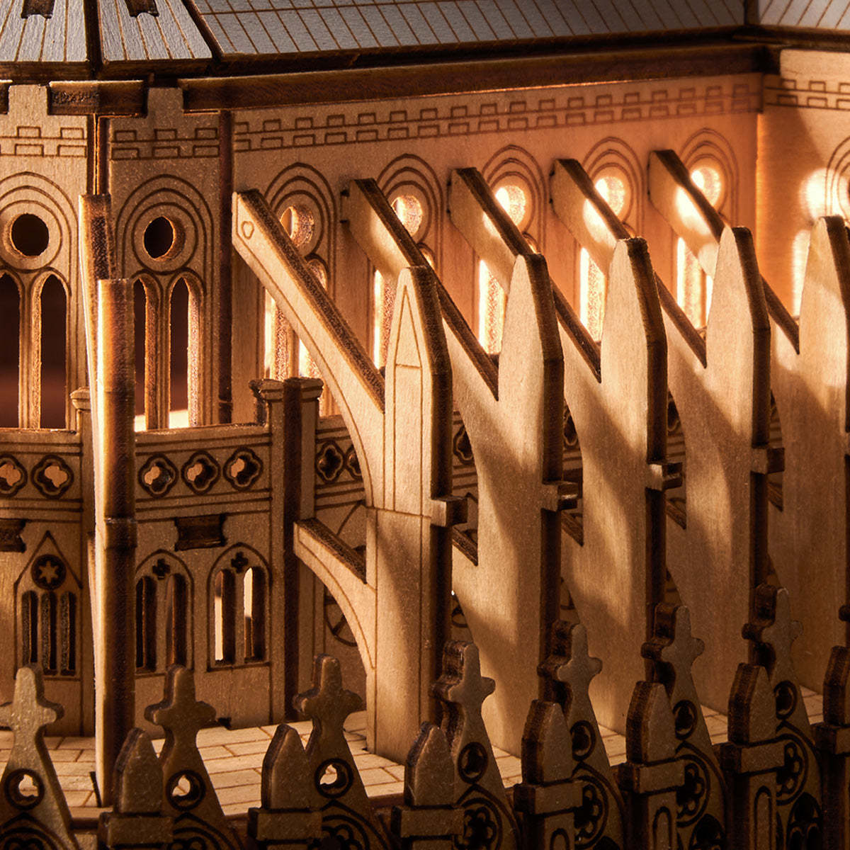 Funpuz 3D Wooden Puzzle - Paris Cathedral