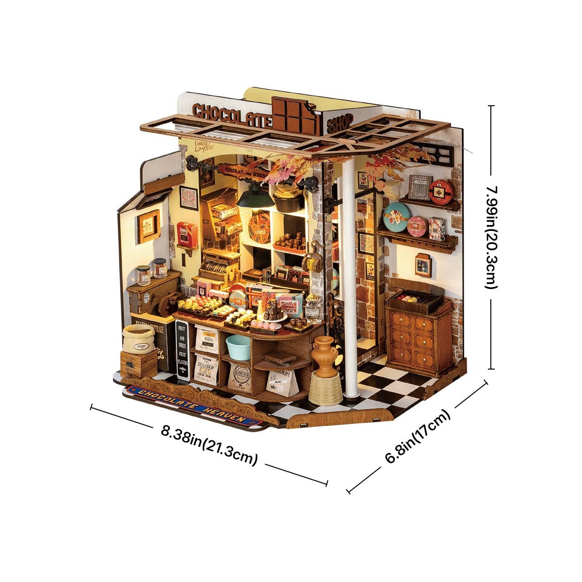 Funpuz DIY Miniature House - Henry's Chocolate