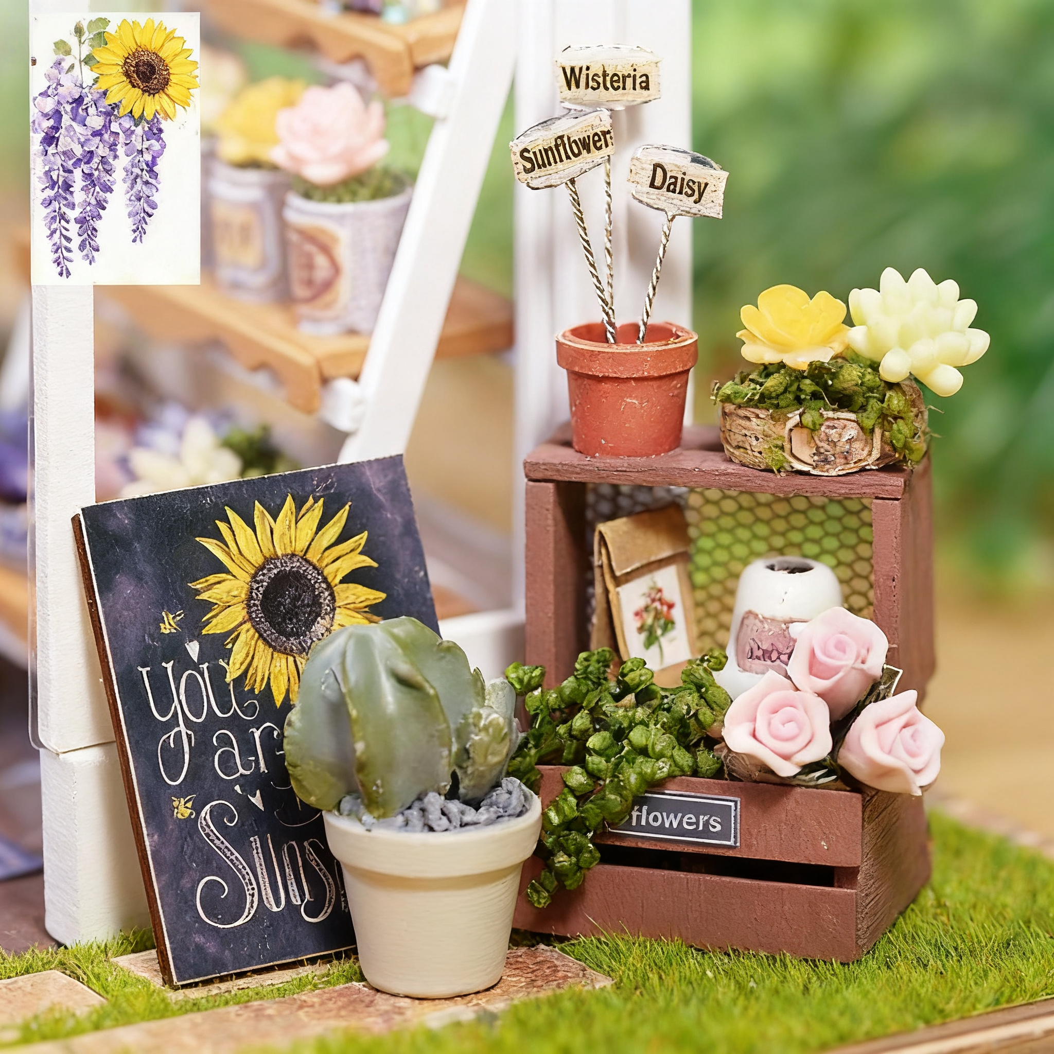 Funpuz Sunroom DIY Miniature House