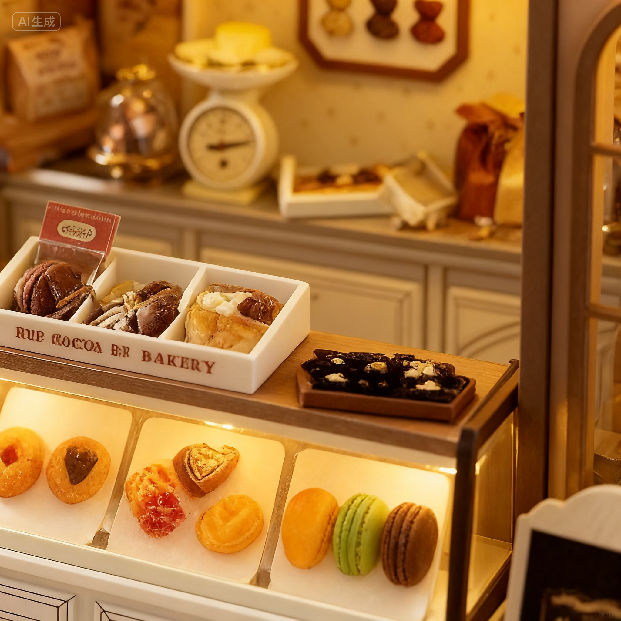 Funpuz Yoo Bakery DIY Miniature House