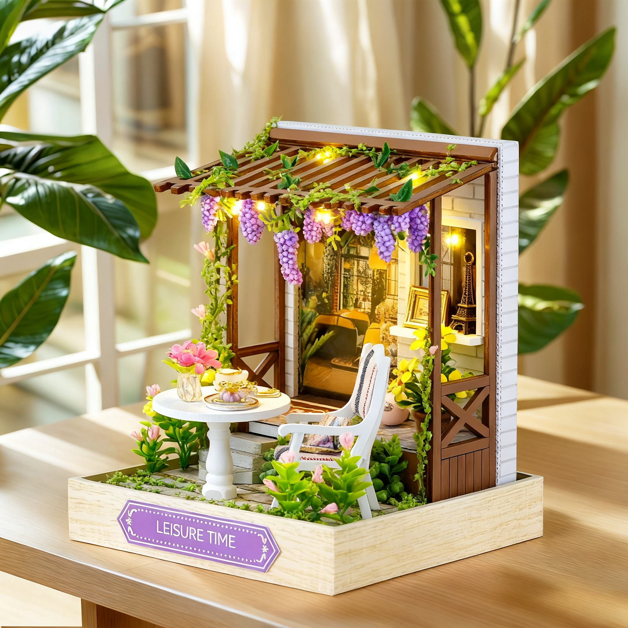 Funpuz Afternoon Tea Encounter DIY Miniature House
