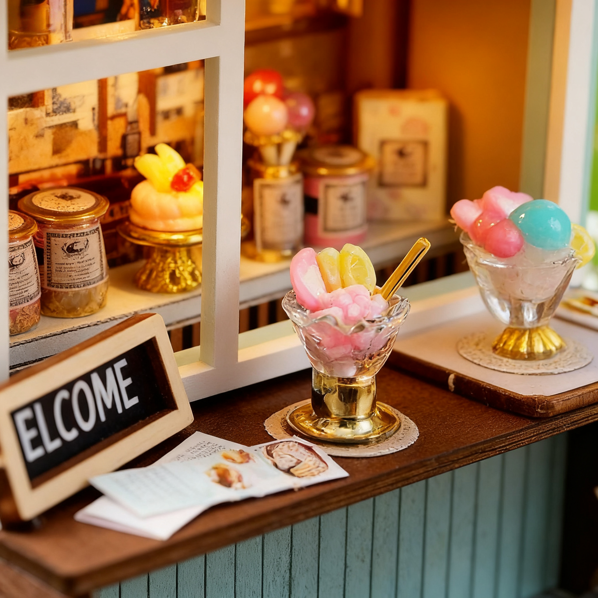 Funpuz dessert time DIY Miniature House