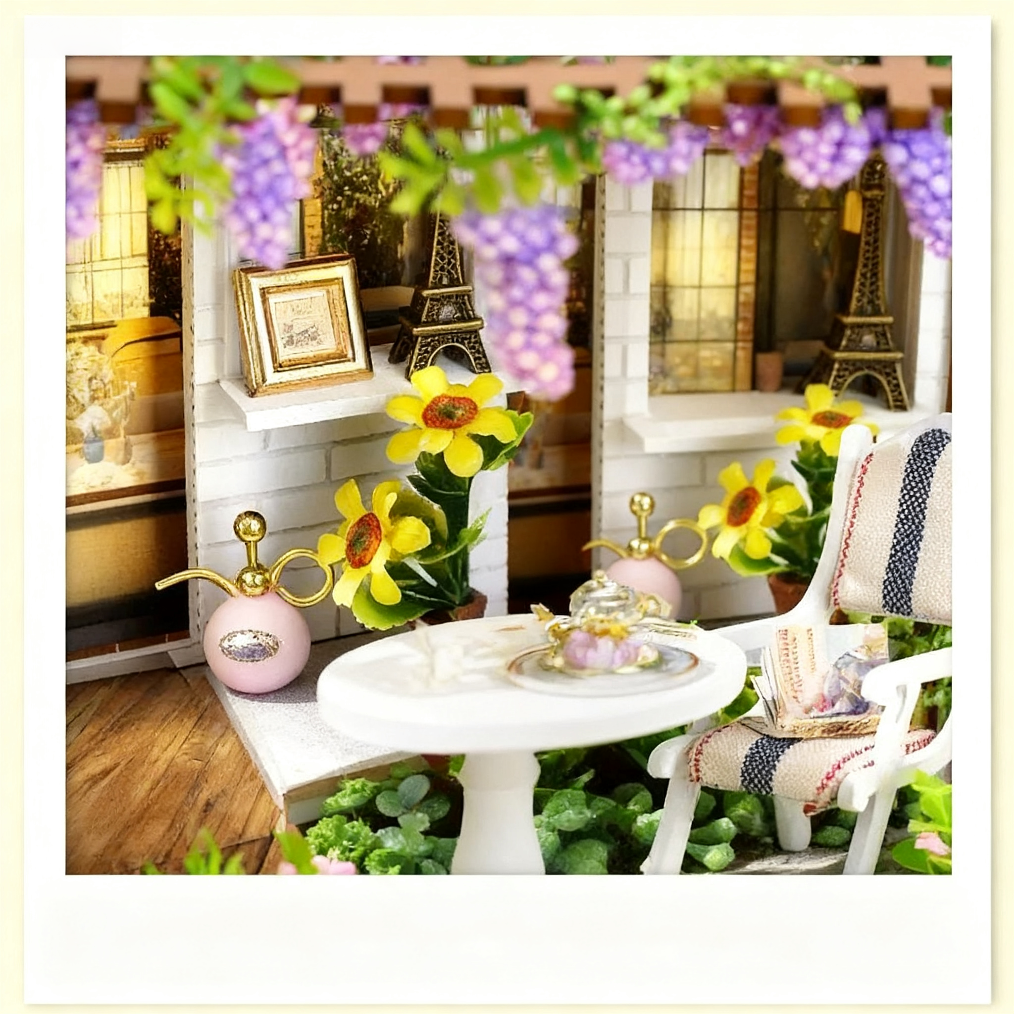 Funpuz Afternoon Tea Encounter DIY Miniature House