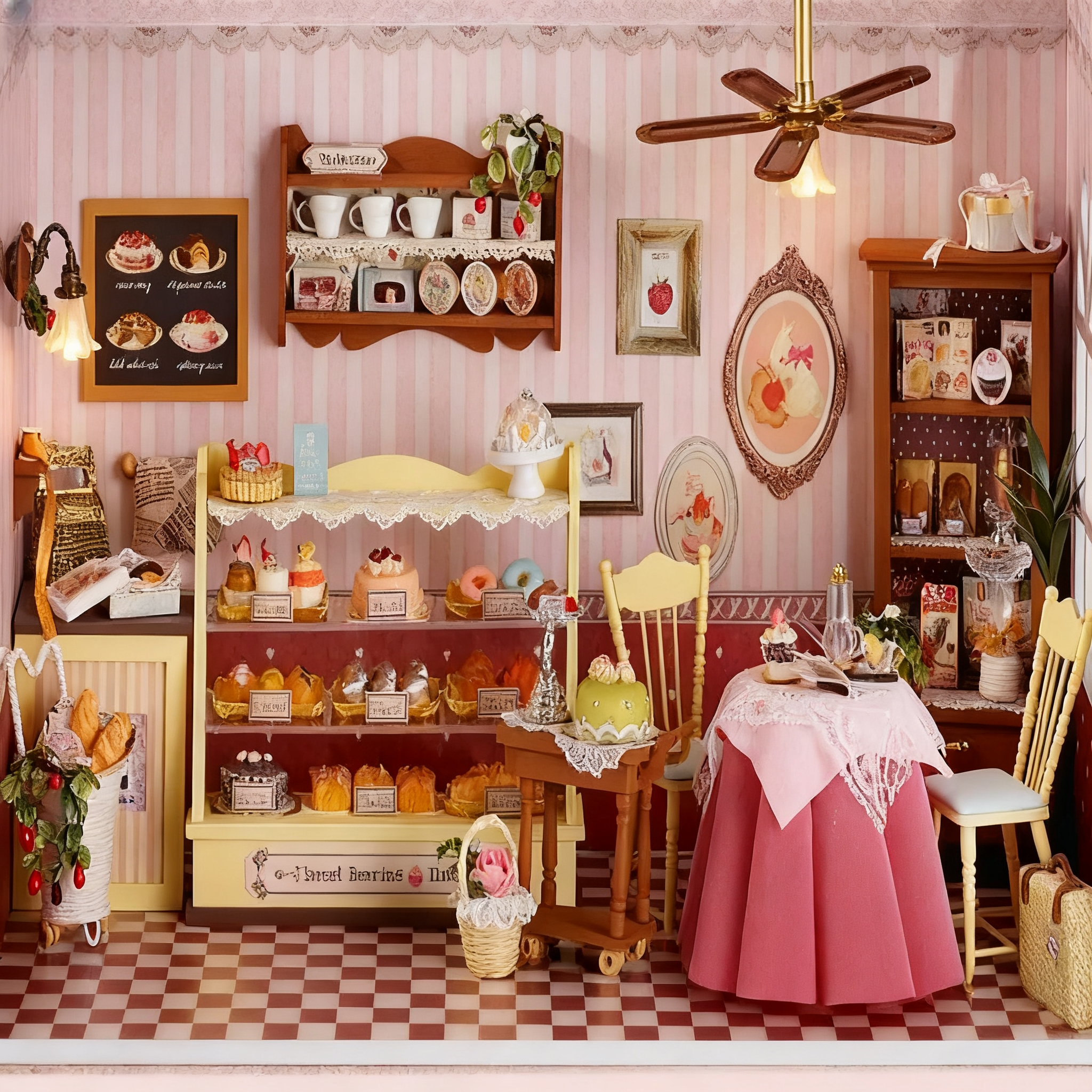 Funpuz Sweet Berry Time DIY Miniature House