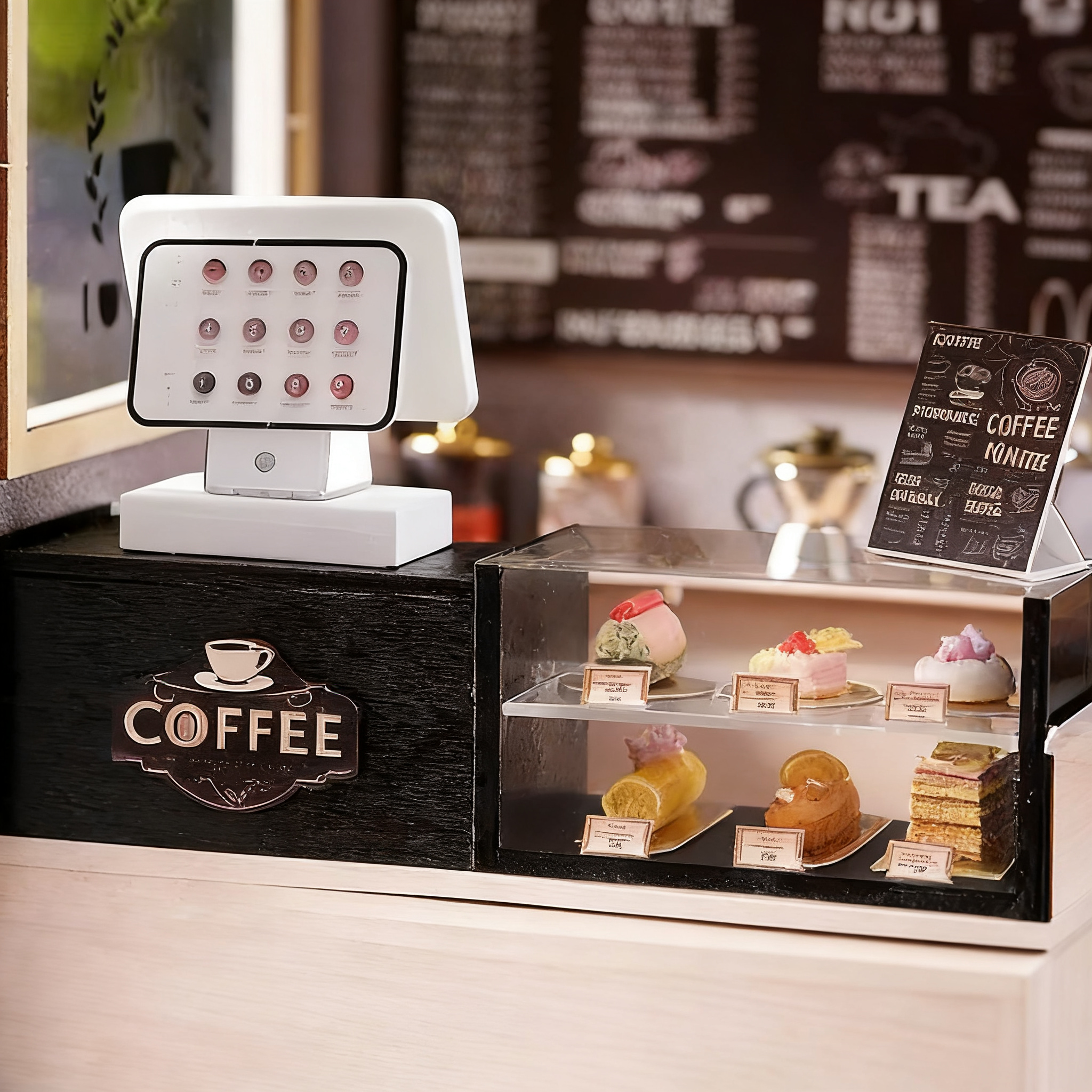 Funpuz Super Creator Miniature House - Leisurely Coffee Shop