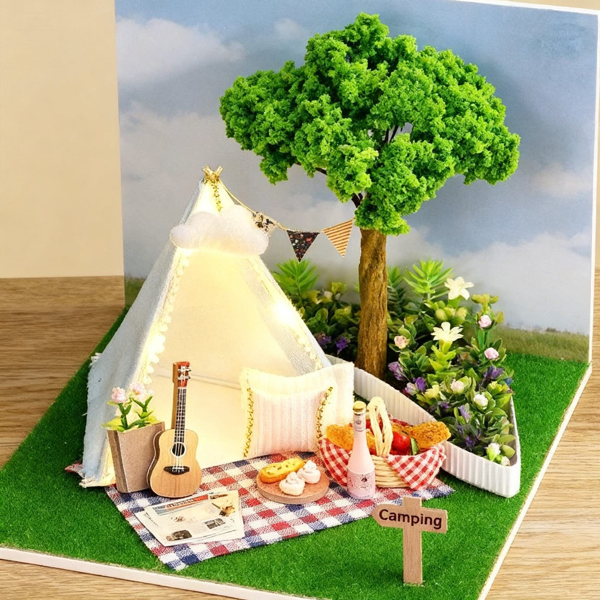 Funpuz Super Creator Miniature House - Summer Pledge