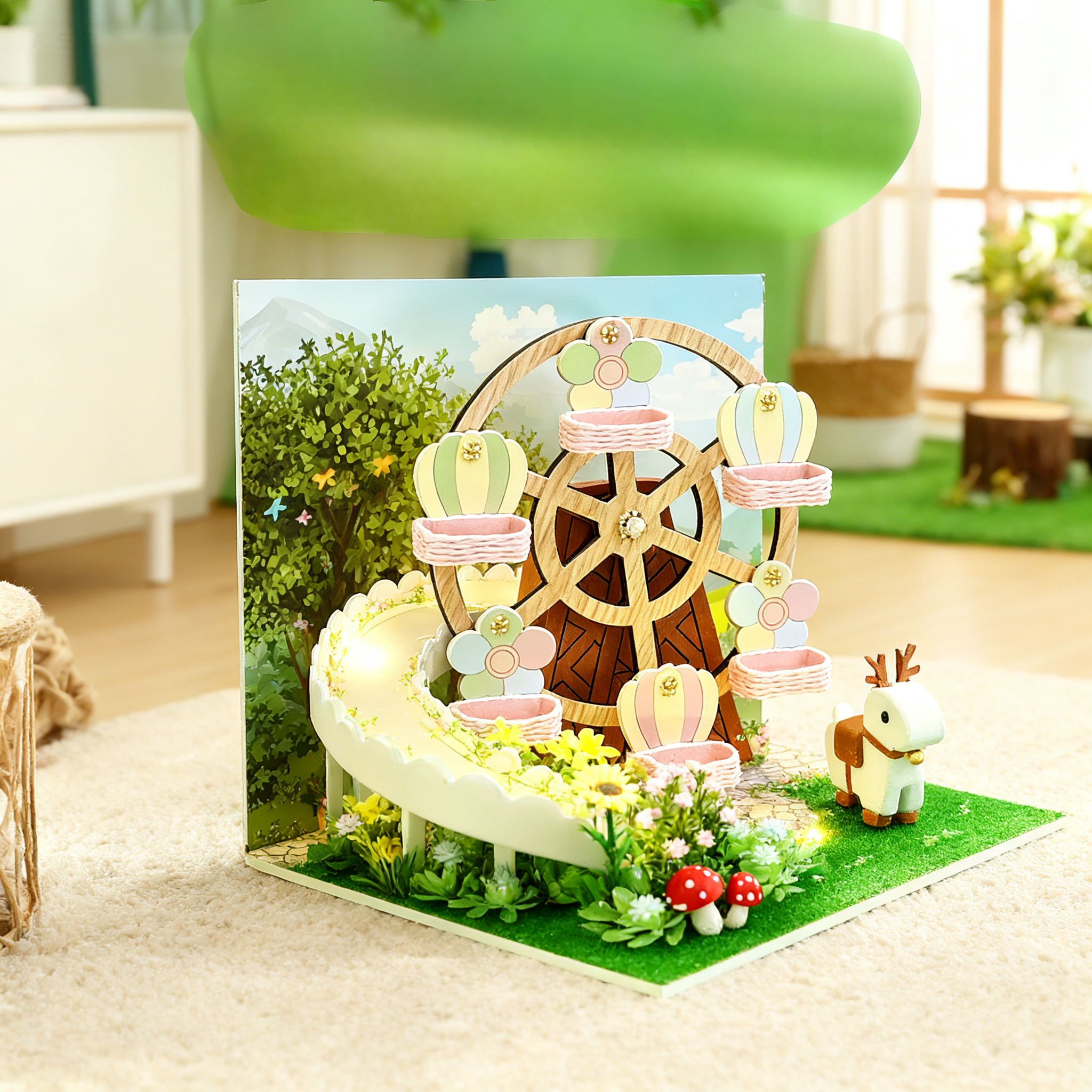 Funpuz Super Creator Miniature House - Dream Ferris Wheel