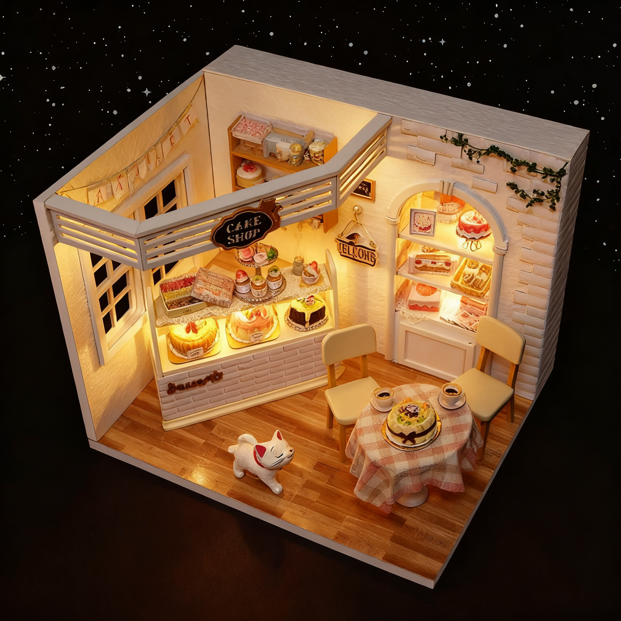 Funpuz Cake Diary DIY Miniature House