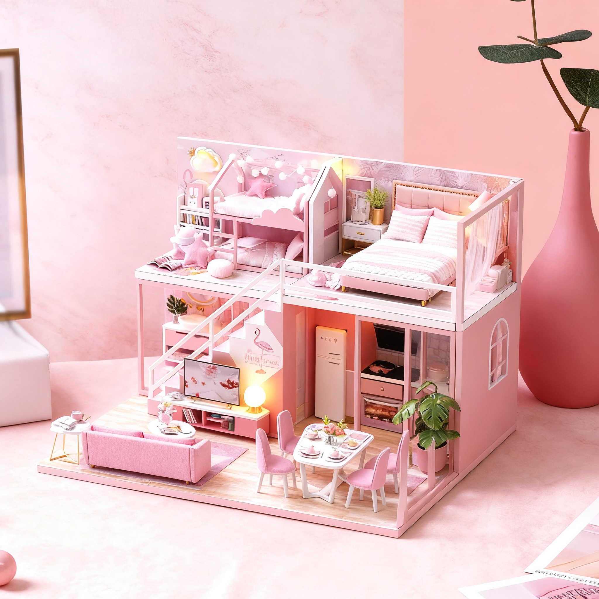 Funpuz Discover Little Moments of Joy DIY Miniature House