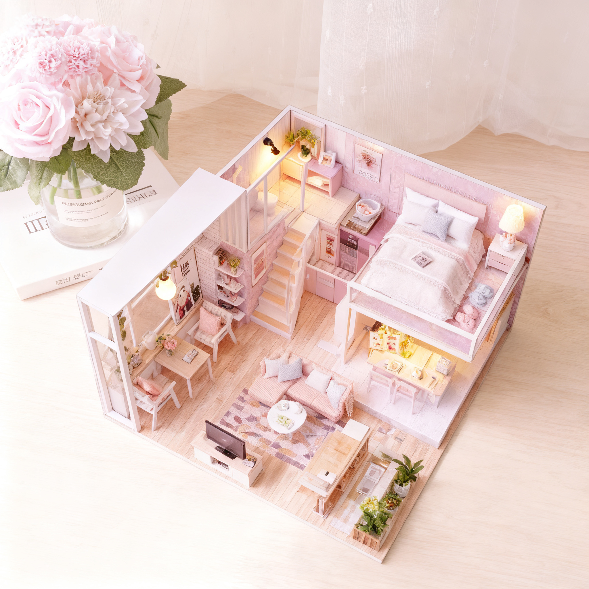 Funpuz Tranquil Life DIY Miniature House