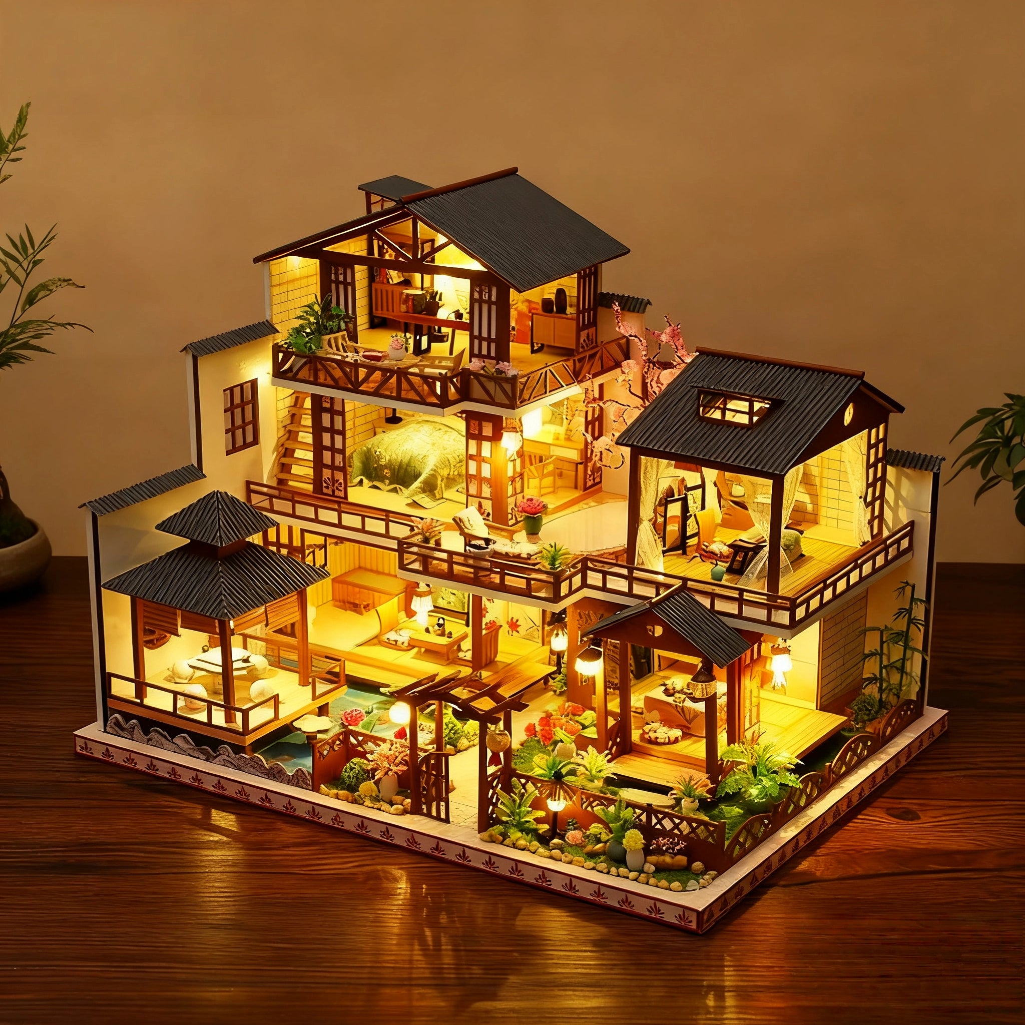 Funpuz Forest Garden DIY Miniature House