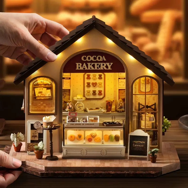 Funpuz Yoo Bakery DIY Miniature House