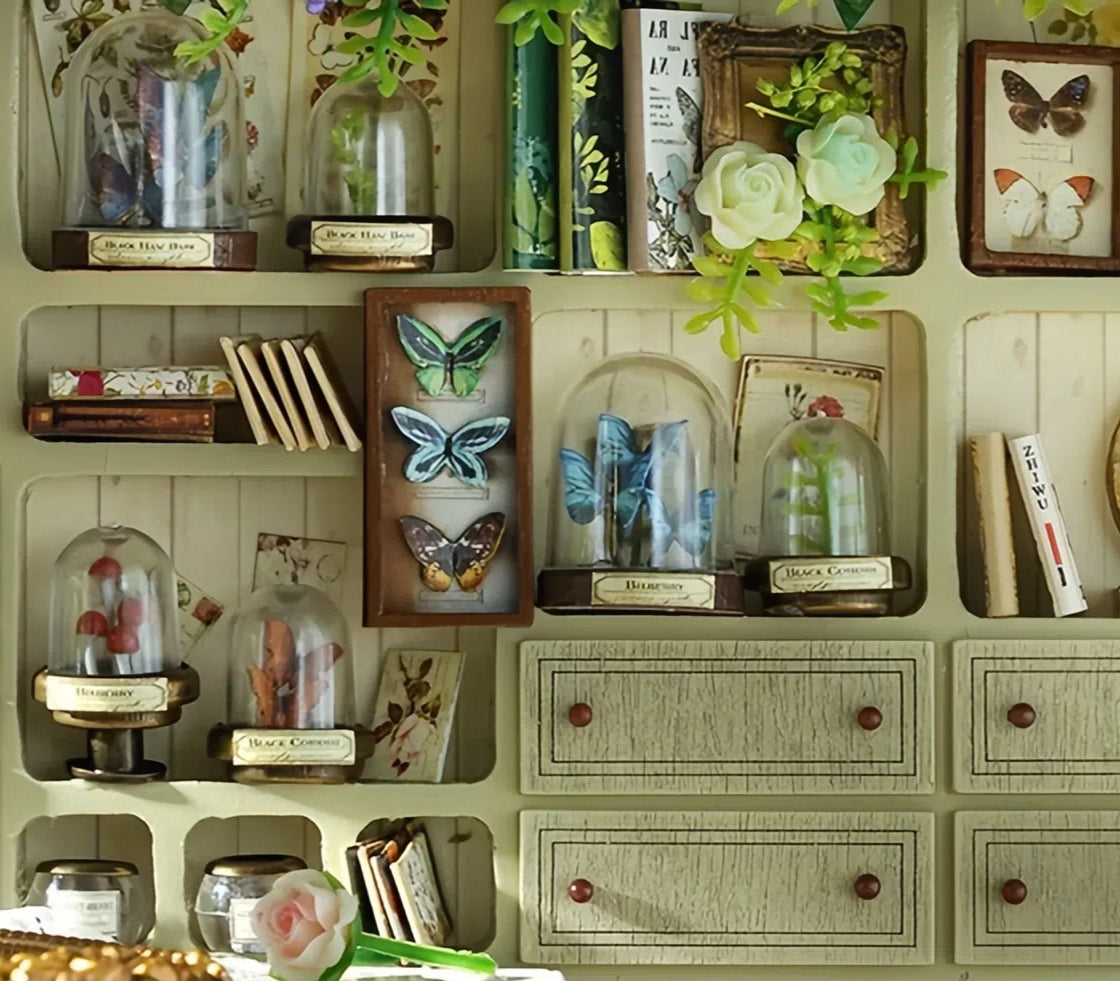 Funpuz Green Plant Studio DIY Miniature House