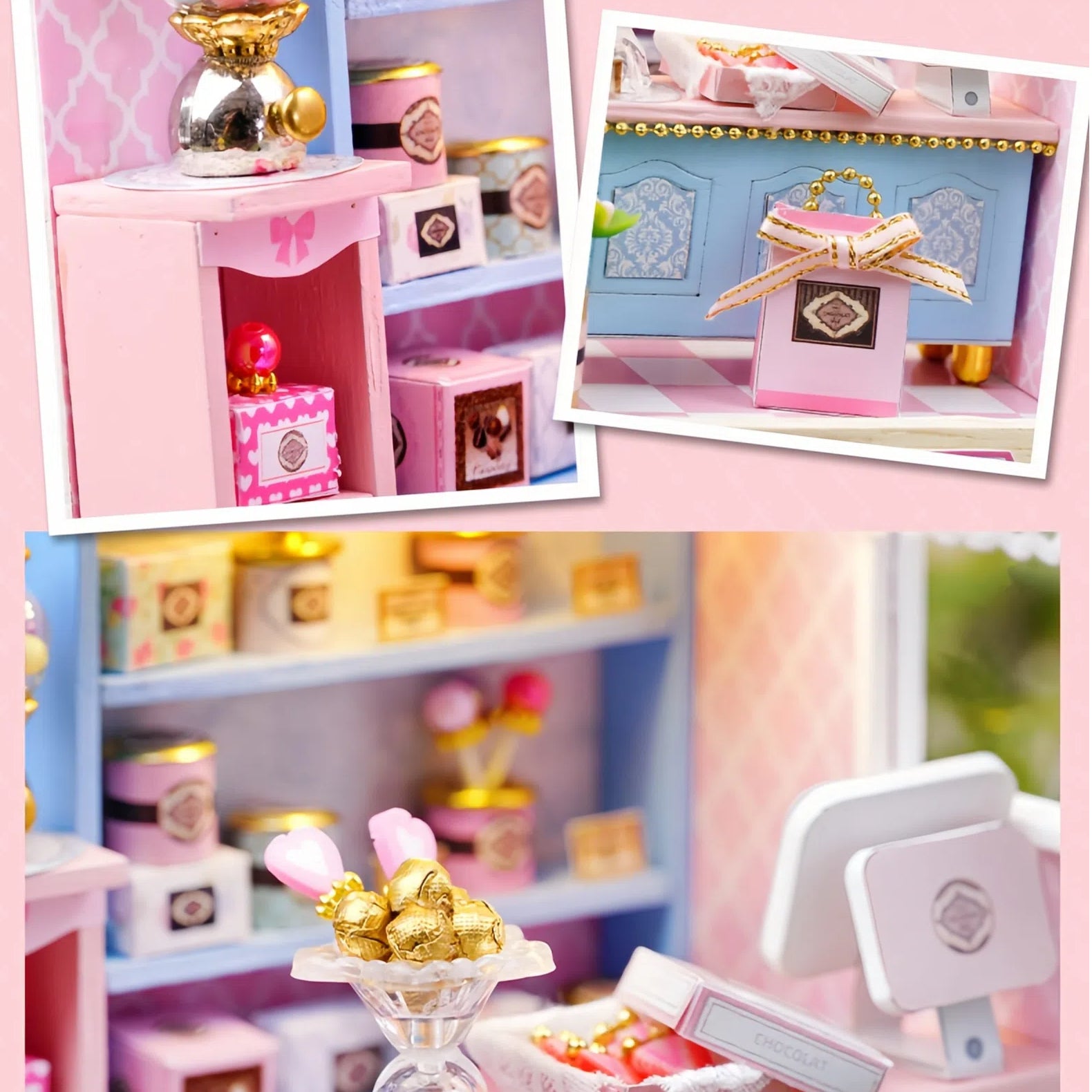 Funpuz Super Creator Miniature House - Delicious Candy