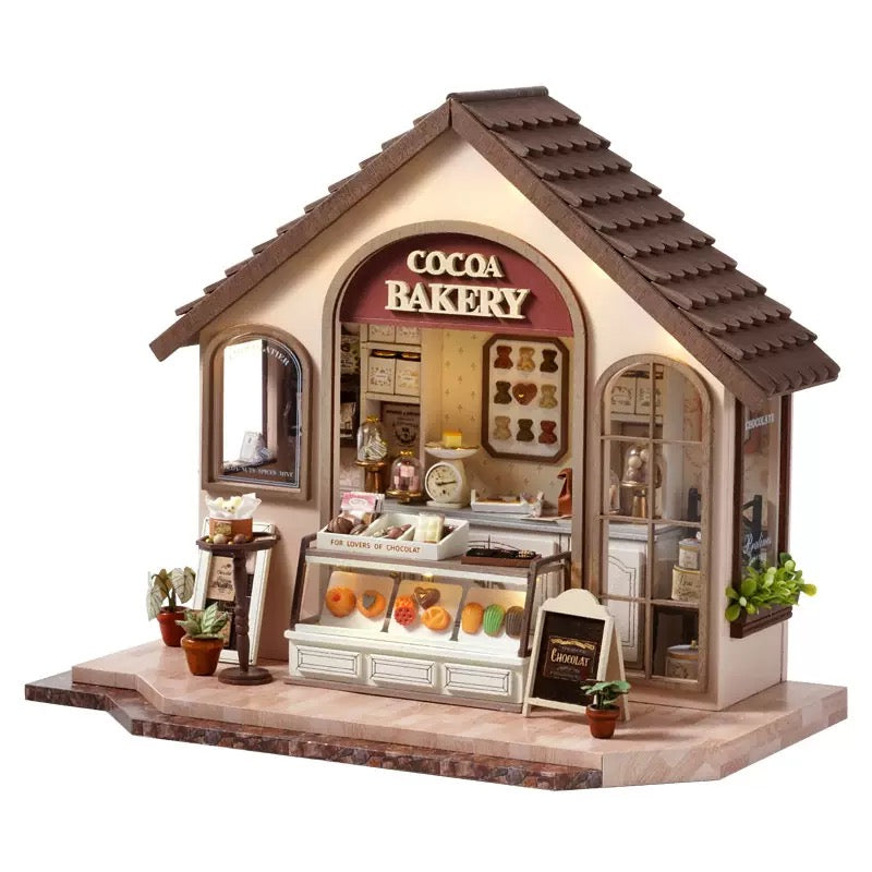 Funpuz Yoo Bakery DIY Miniature House